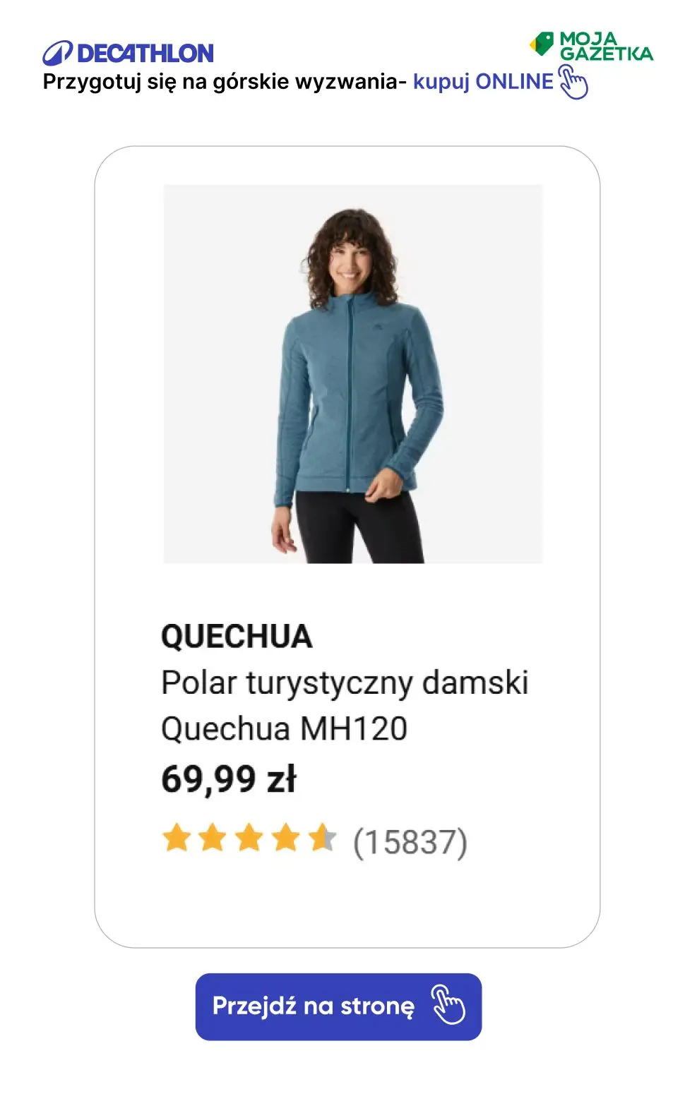 gazetka promocyjna Decathlon Przygotuj się na górskie wyzwania! Promocje na odzież turystyczną! - Strona 6