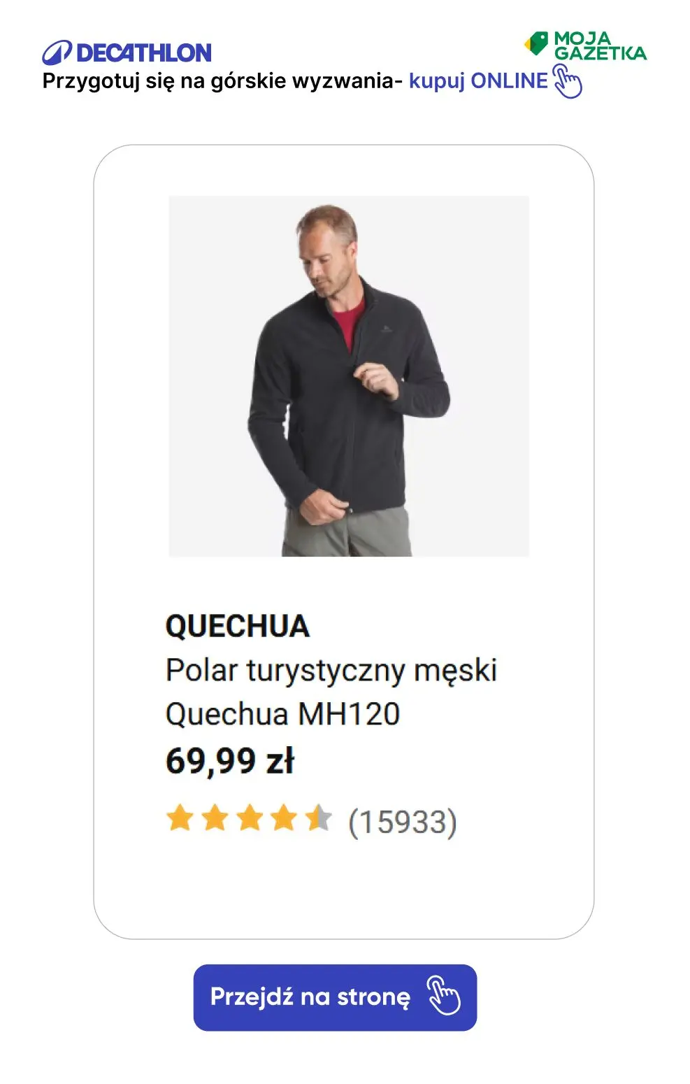 gazetka promocyjna Decathlon Przygotuj się na górskie wyzwania! Promocje na odzież turystyczną! - Strona 11