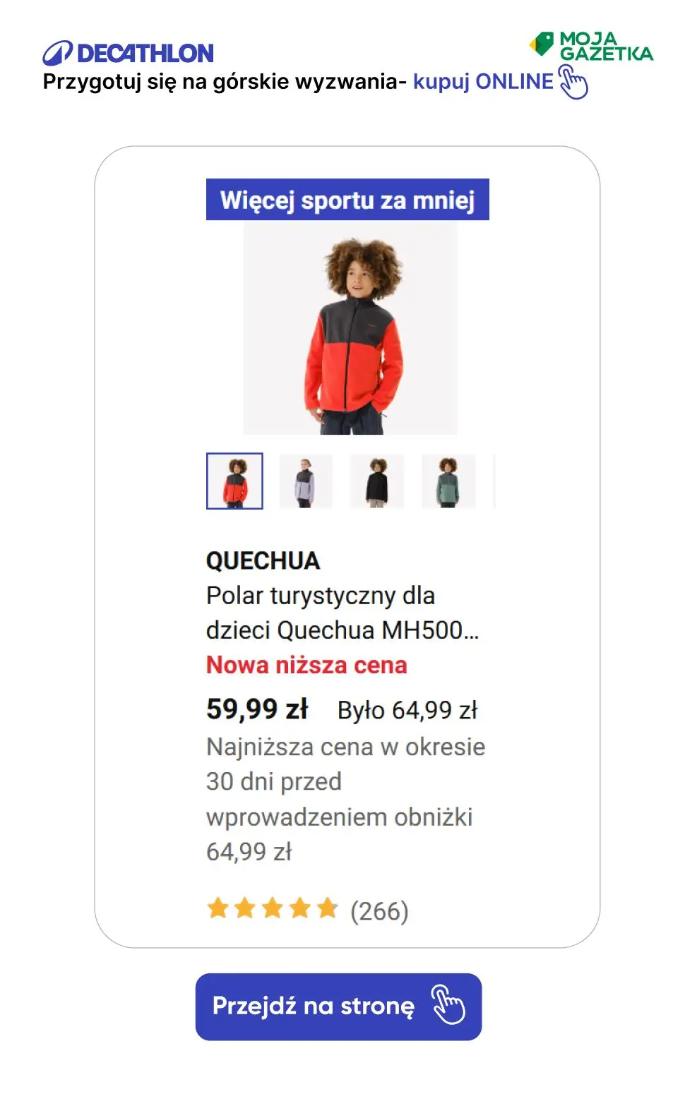 gazetka promocyjna Decathlon Przygotuj się na górskie wyzwania! Promocje na odzież turystyczną! - Strona 12