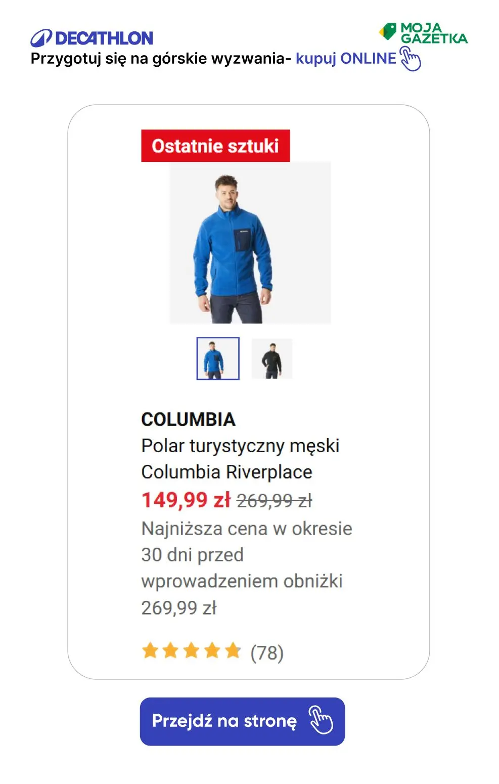 gazetka promocyjna Decathlon Przygotuj się na górskie wyzwania! Promocje na odzież turystyczną! - Strona 16