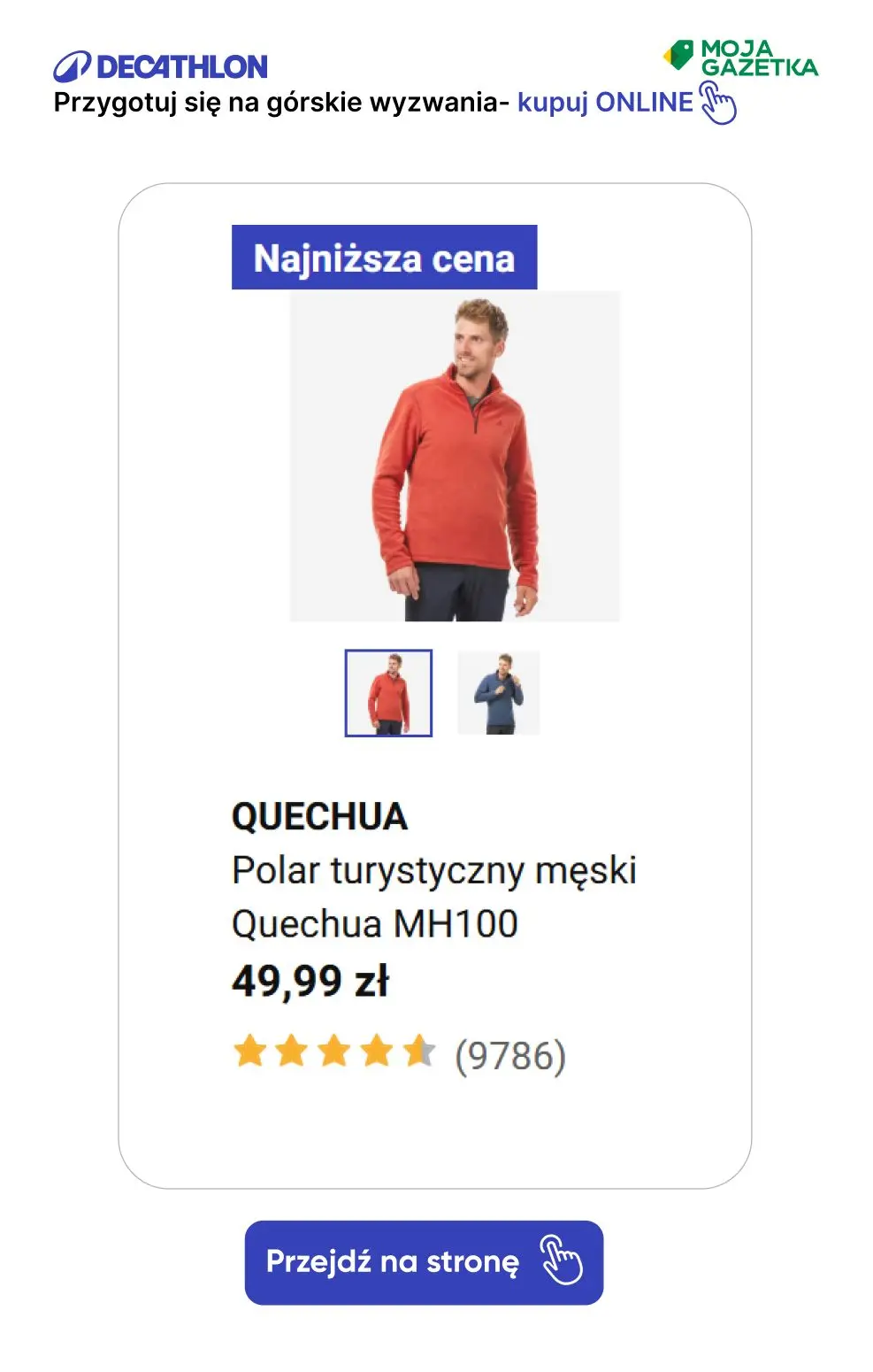 gazetka promocyjna Decathlon Przygotuj się na górskie wyzwania! Promocje na odzież turystyczną! - Strona 20