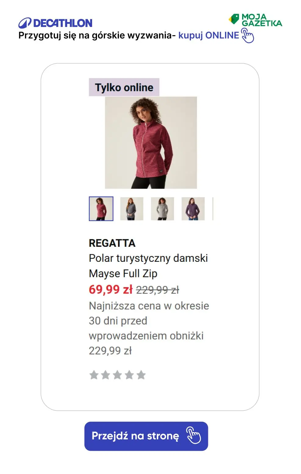 gazetka promocyjna Decathlon Przygotuj się na górskie wyzwania! Promocje na odzież turystyczną! - Strona 24