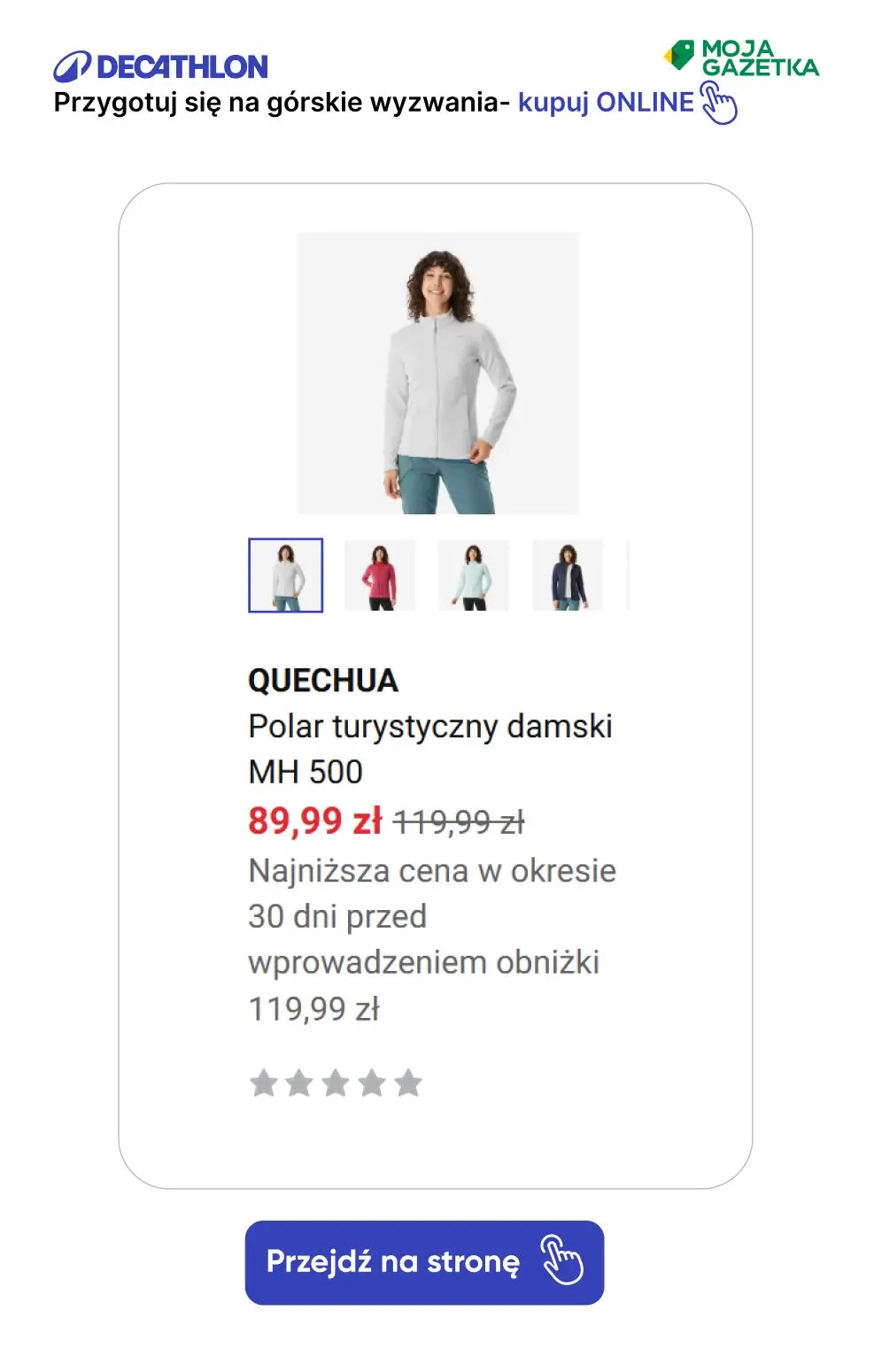 gazetka promocyjna Decathlon Przygotuj się na górskie wyzwania! Promocje na odzież turystyczną! - Strona 28