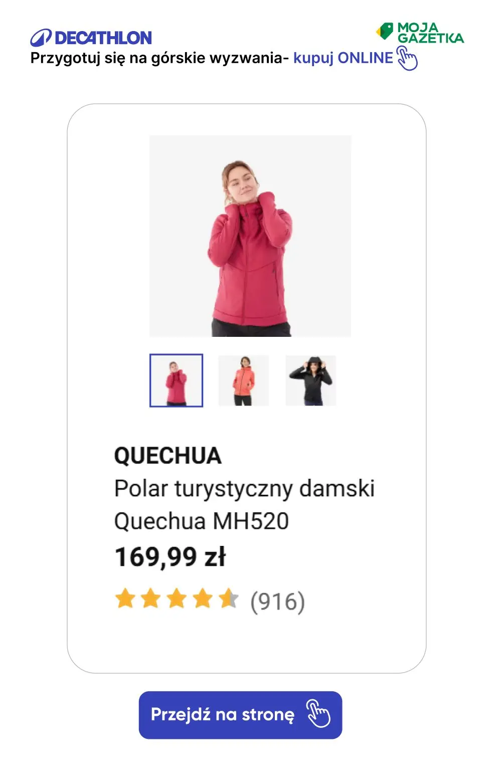 gazetka promocyjna Decathlon Przygotuj się na górskie wyzwania! Promocje na odzież turystyczną! - Strona 45