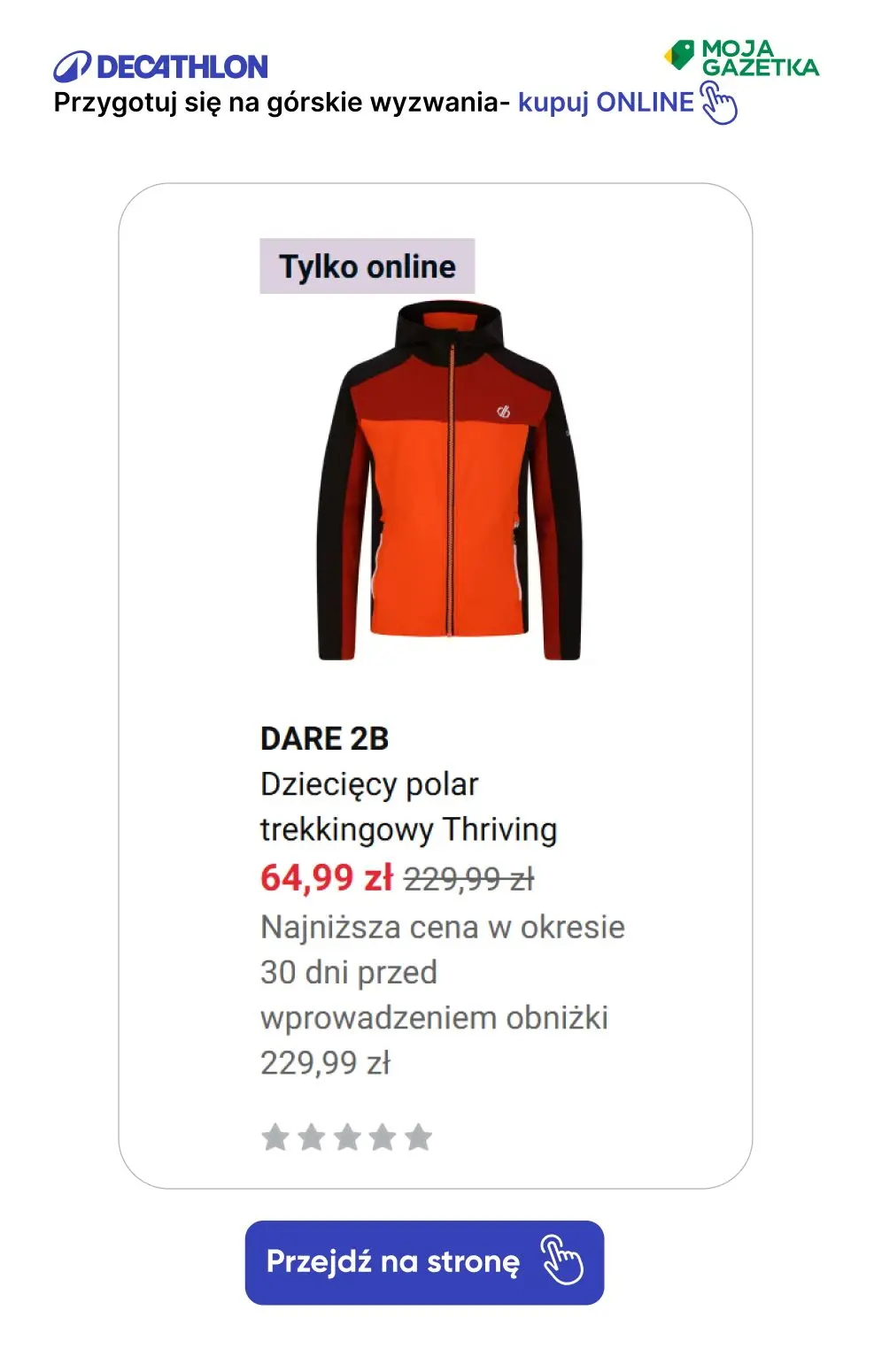 gazetka promocyjna Decathlon Przygotuj się na górskie wyzwania! Promocje na odzież turystyczną! - Strona 49