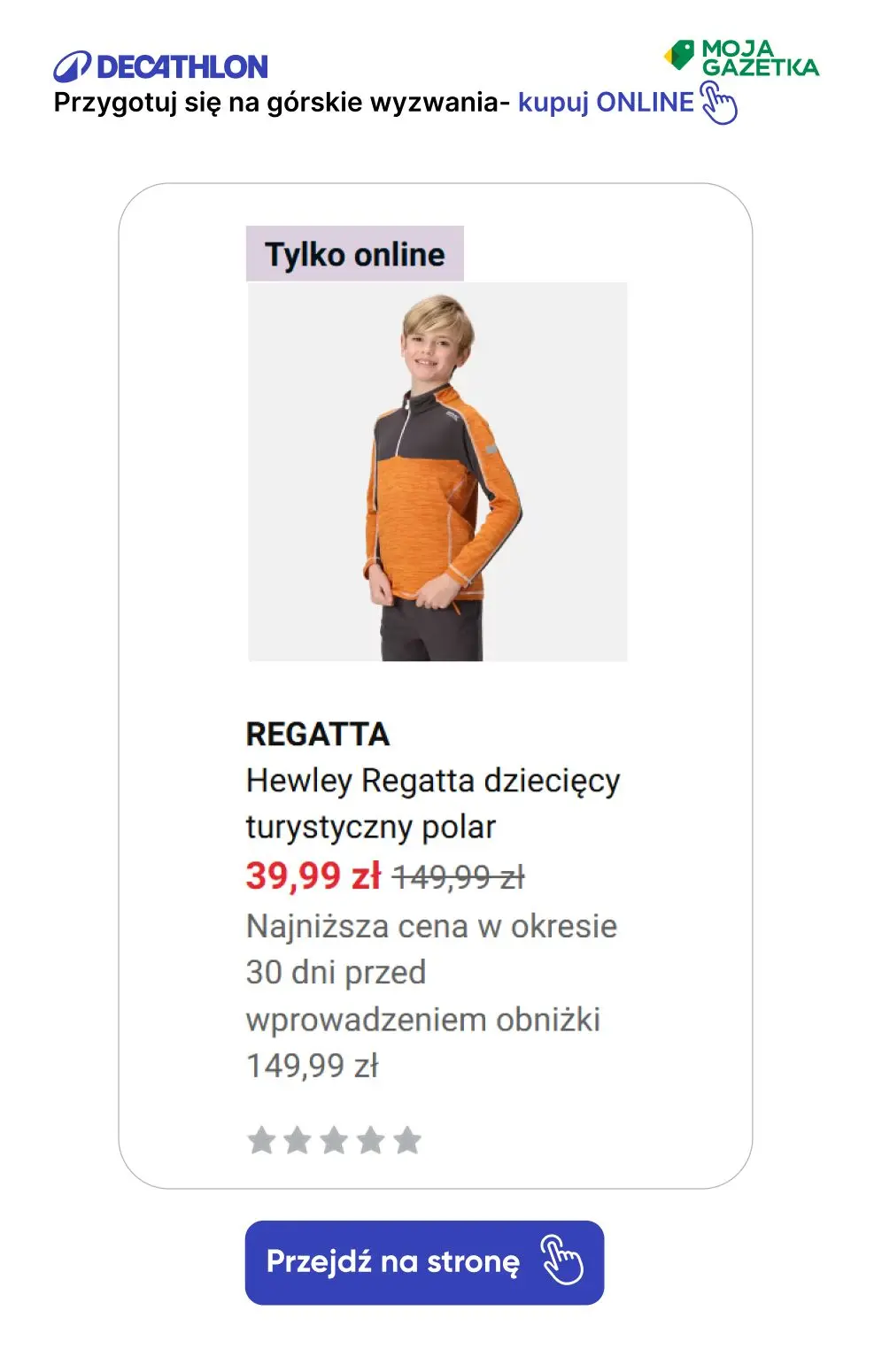 gazetka promocyjna Decathlon Przygotuj się na górskie wyzwania! Promocje na odzież turystyczną! - Strona 52