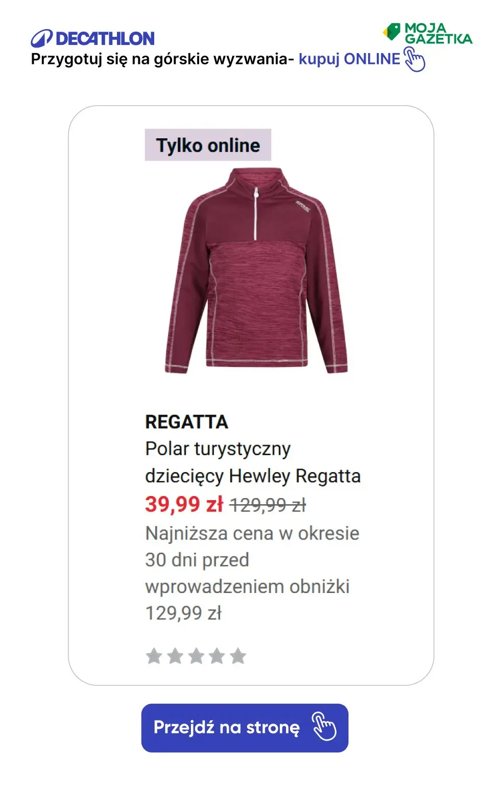 gazetka promocyjna Decathlon Przygotuj się na górskie wyzwania! Promocje na odzież turystyczną! - Strona 53