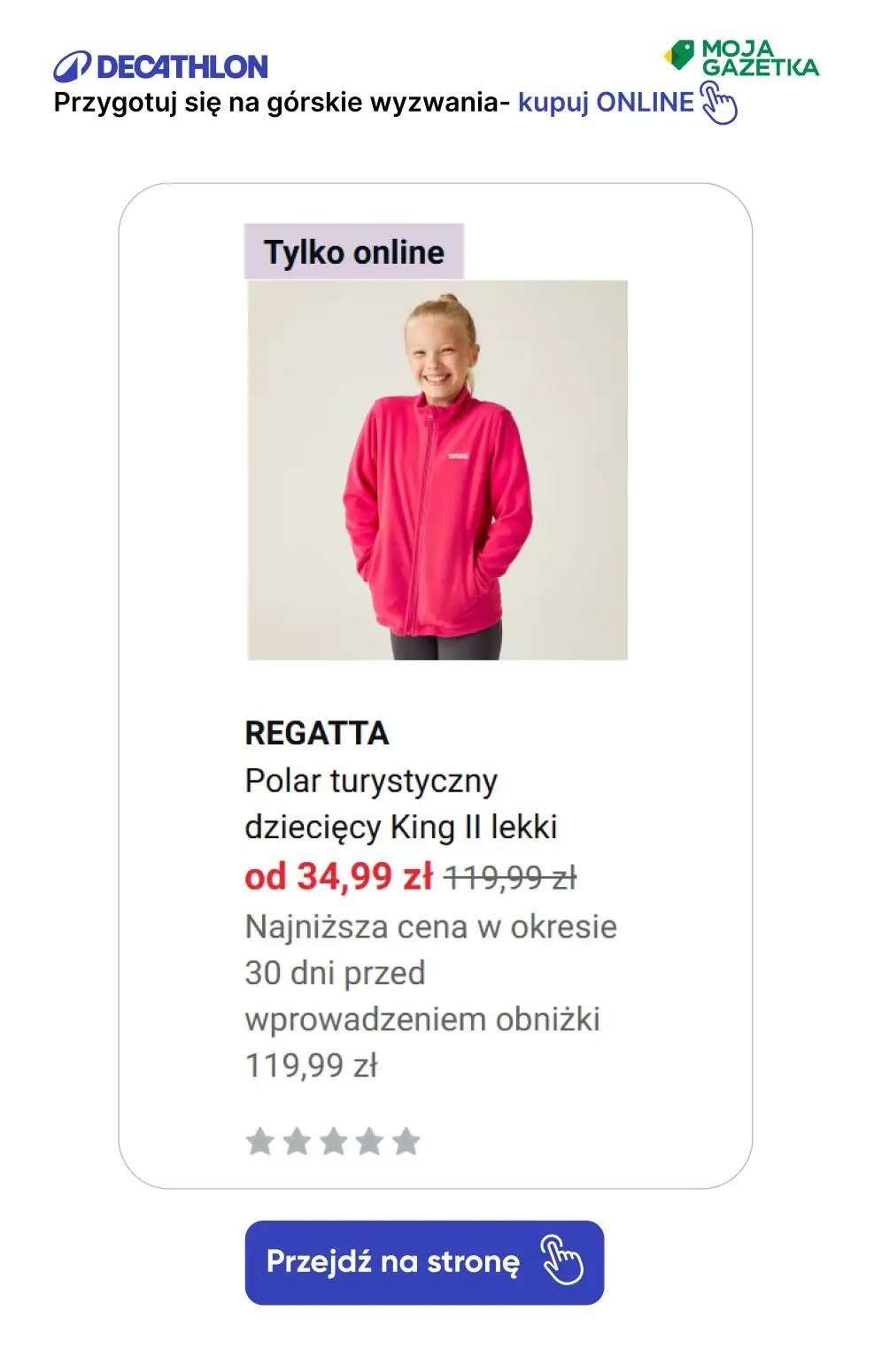 gazetka promocyjna Decathlon Przygotuj się na górskie wyzwania! Promocje na odzież turystyczną! - Strona 55