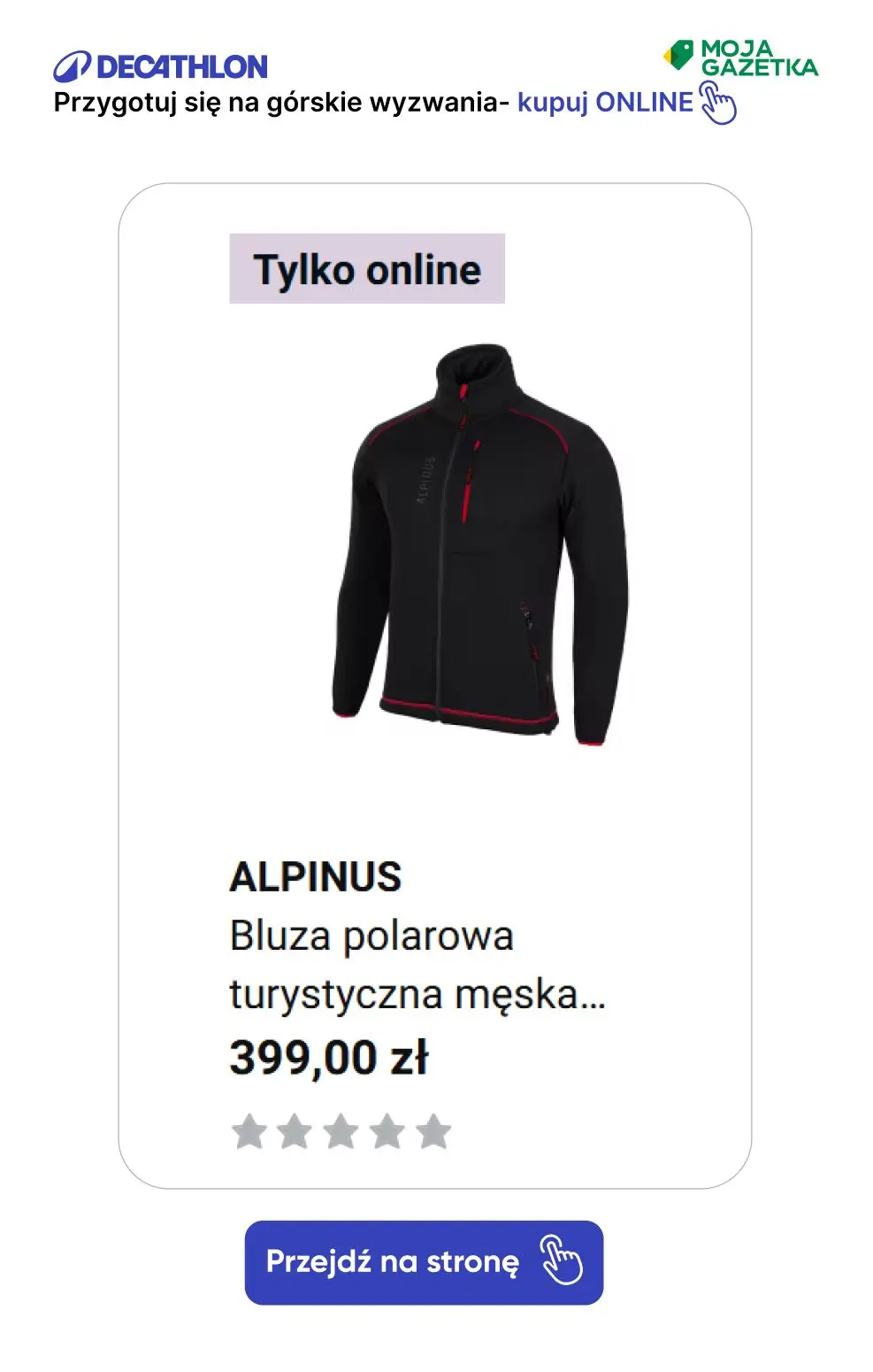 gazetka promocyjna Decathlon Przygotuj się na górskie wyzwania! Promocje na odzież turystyczną! - Strona 62