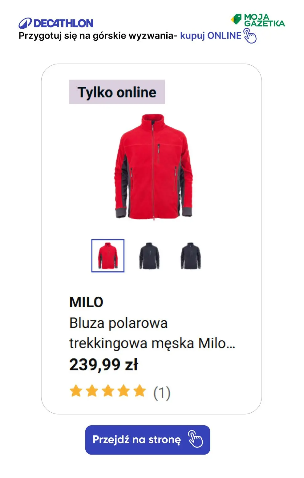 gazetka promocyjna Decathlon Przygotuj się na górskie wyzwania! Promocje na odzież turystyczną! - Strona 63