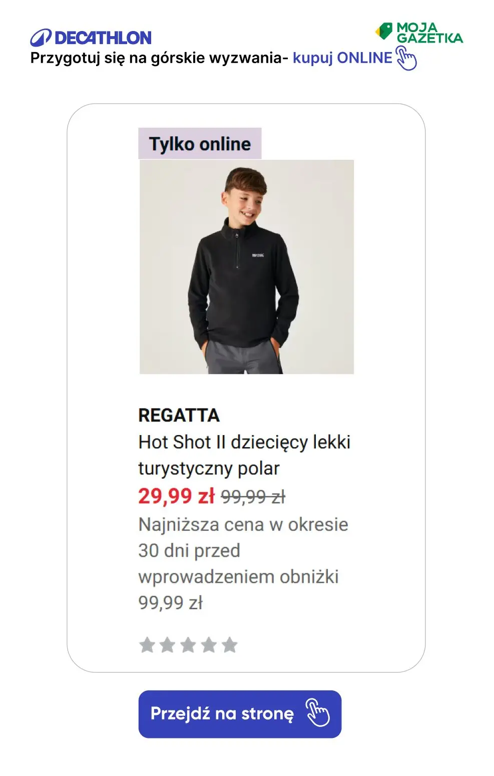 gazetka promocyjna Decathlon Przygotuj się na górskie wyzwania! Promocje na odzież turystyczną! - Strona 64