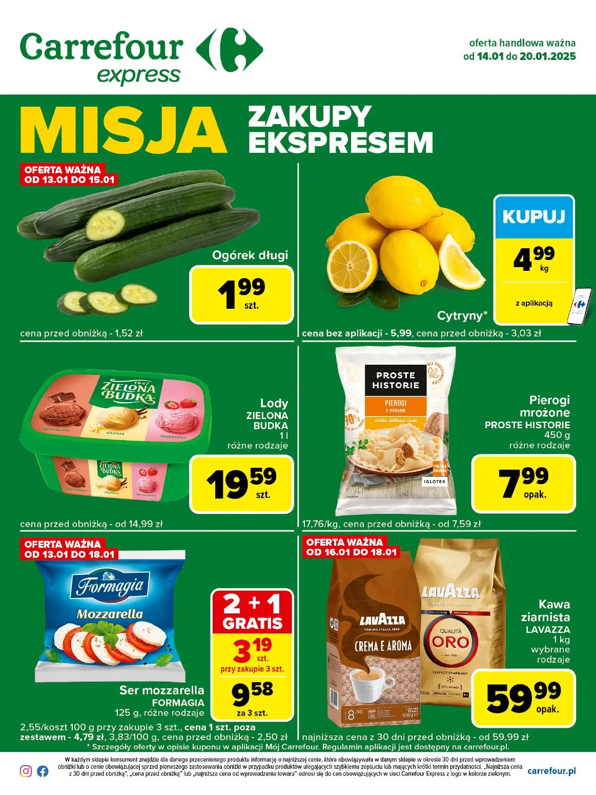 gazetka promocyjna Carrefour Express Zakupy expresem - Strona 1