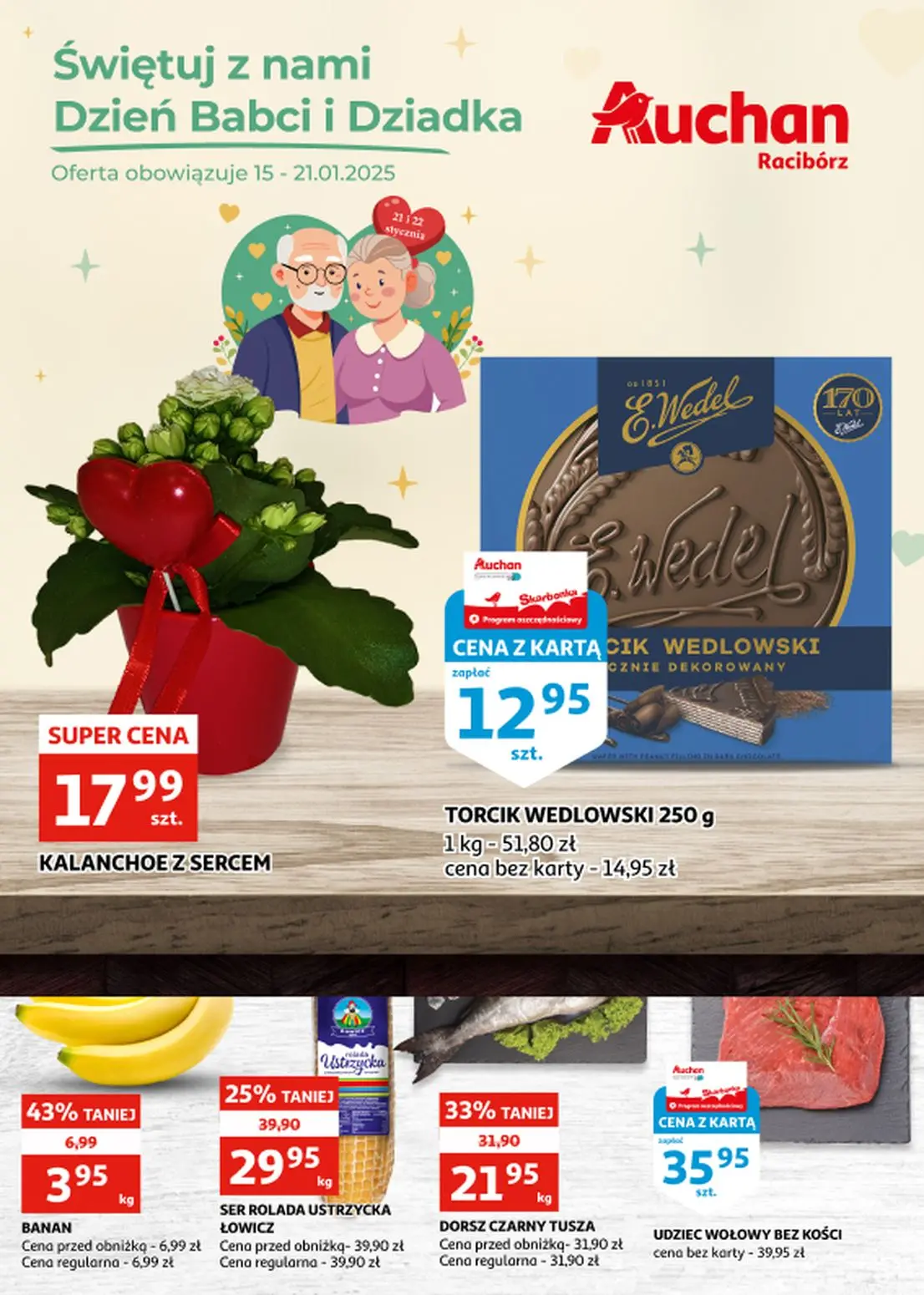 gazetka promocyjna Auchan Racibórz - Strona 1