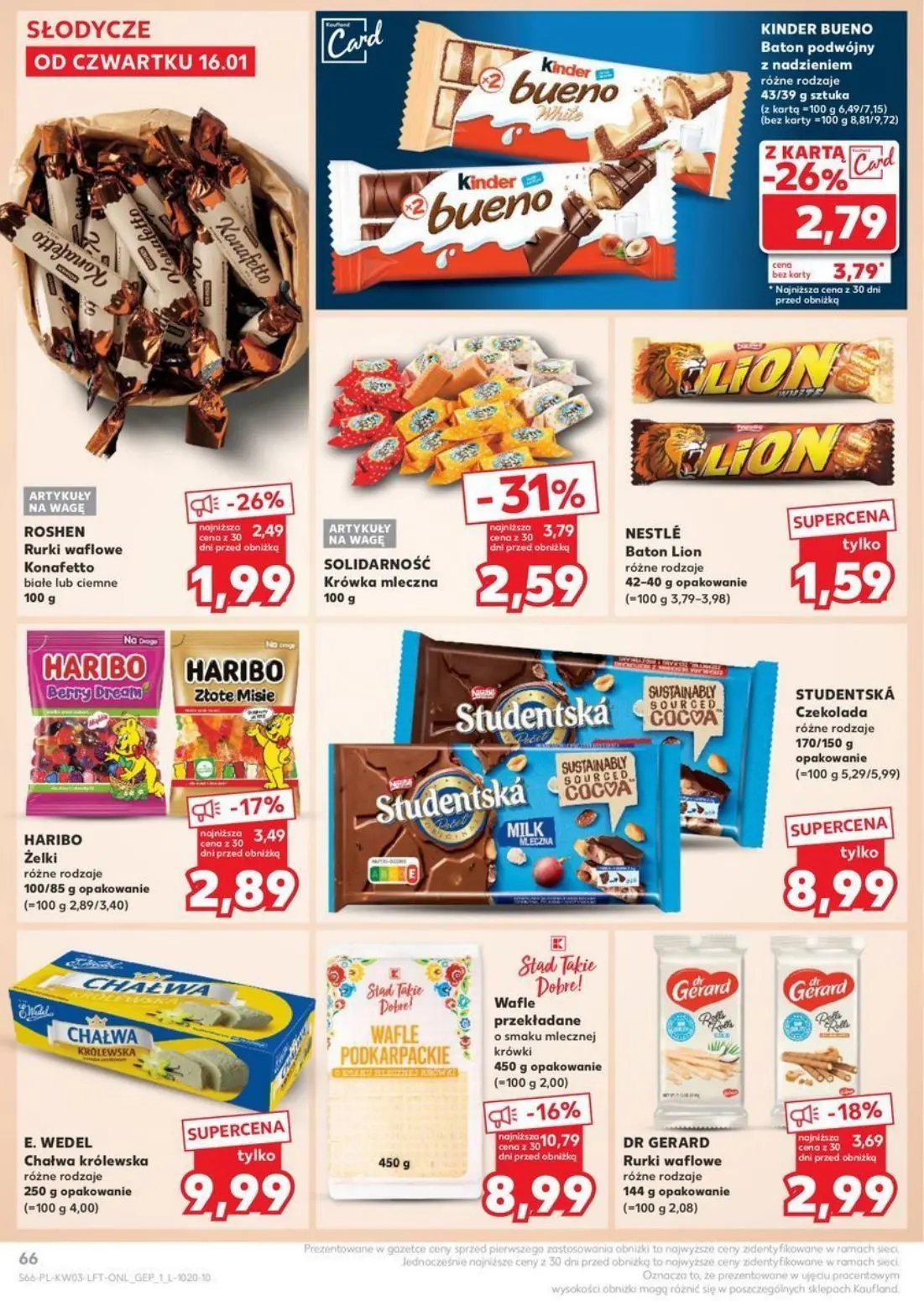 gazetka promocyjna Kaufland Od czwartku - Strona 66