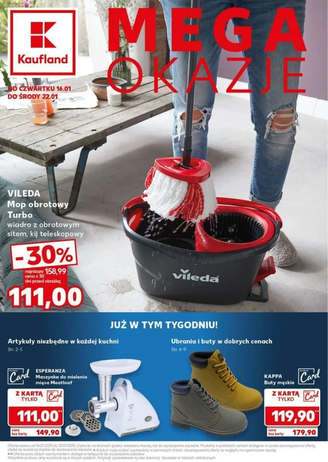 gazetka promocyjna Kaufland Mega okazje - Strona 1