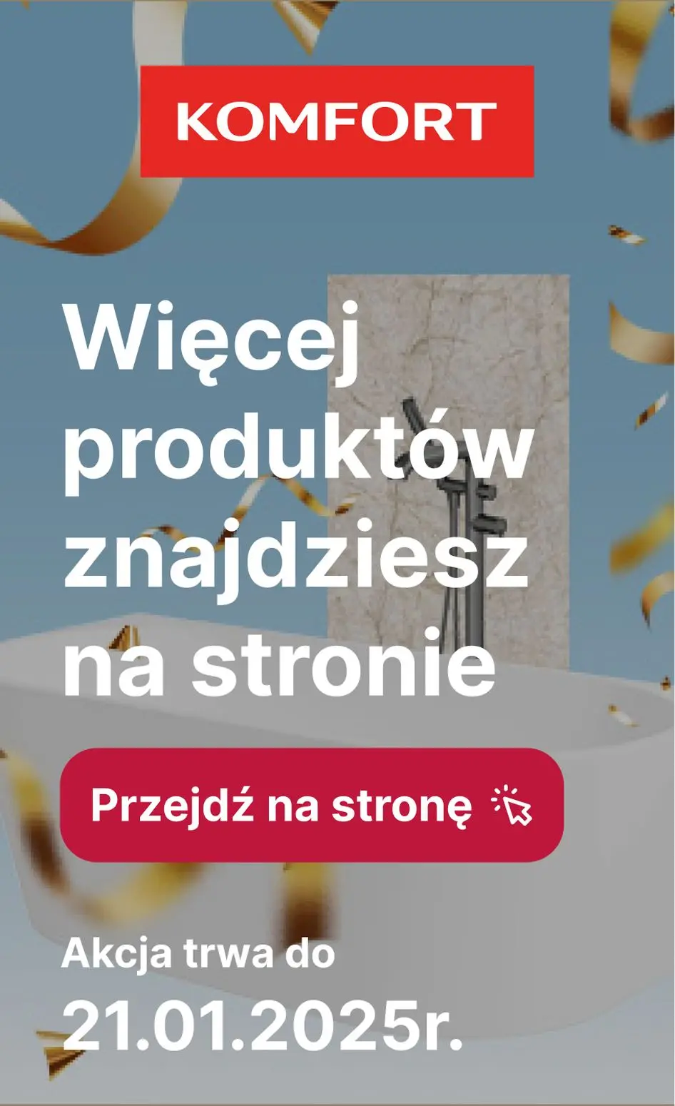 gazetka promocyjna KOMFORT Taniej o vat w Klubie Komfort! - Strona 22