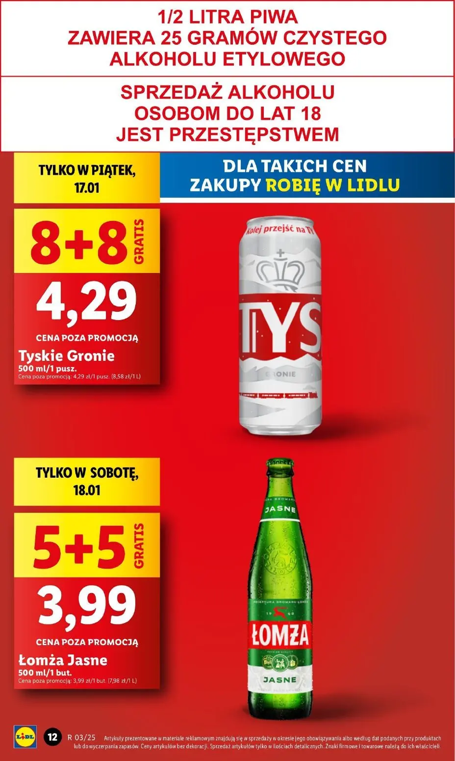 gazetka promocyjna LIDL Od czwartku - Strona 12