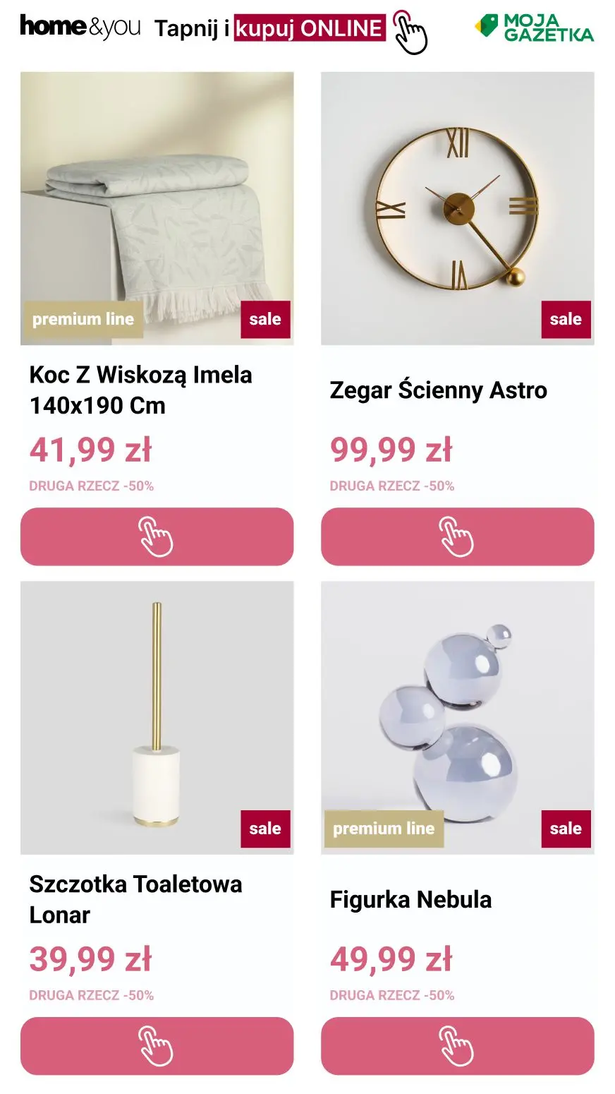 gazetka promocyjna home&you Druga rzecz -50% 🎀 - Strona 7