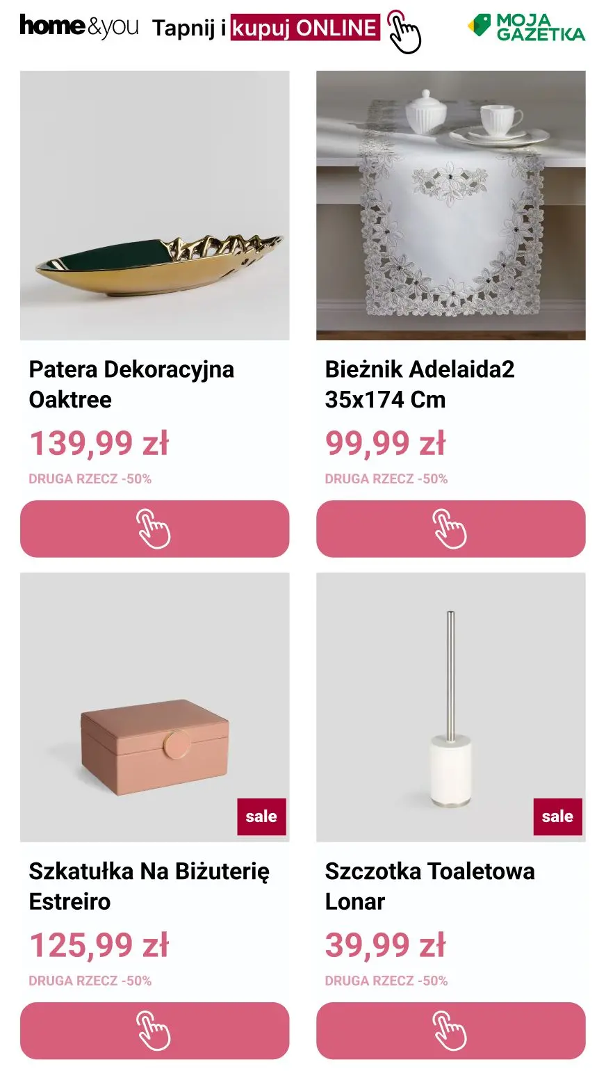 gazetka promocyjna home&you Druga rzecz -50% 🎀 - Strona 11