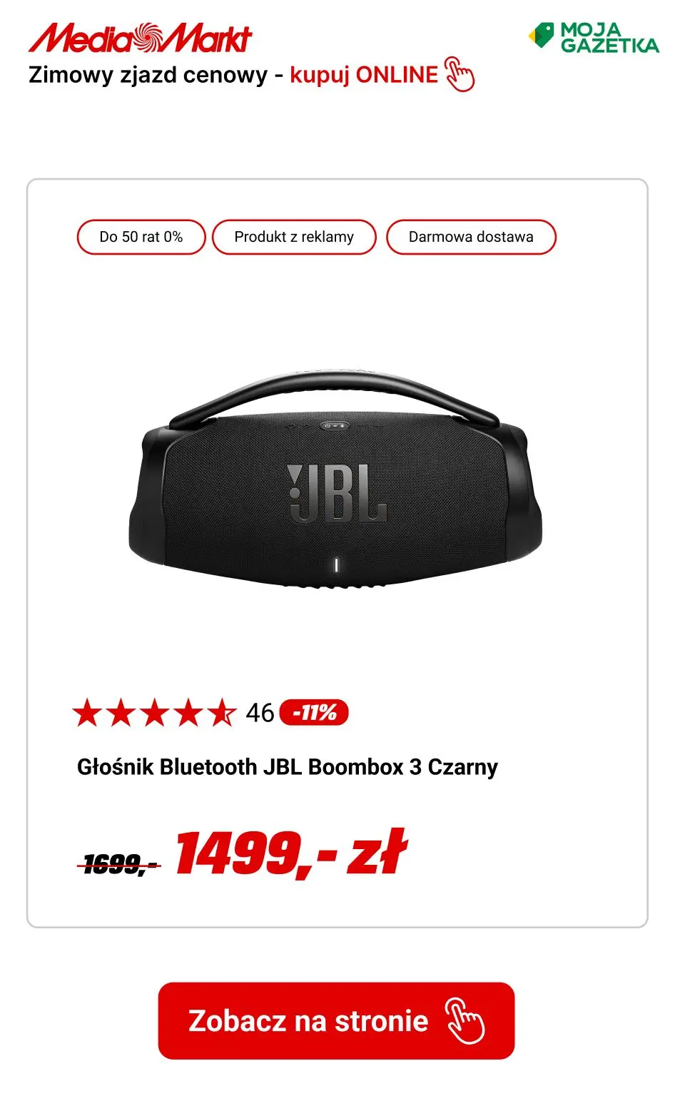 gazetka promocyjna Media Markt Zimowy zjazd cenowy! Kupuj w super cenach! - Strona 3