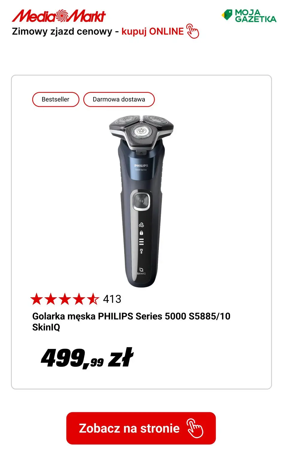 gazetka promocyjna Media Markt Zimowy zjazd cenowy! Kupuj w super cenach! - Strona 9