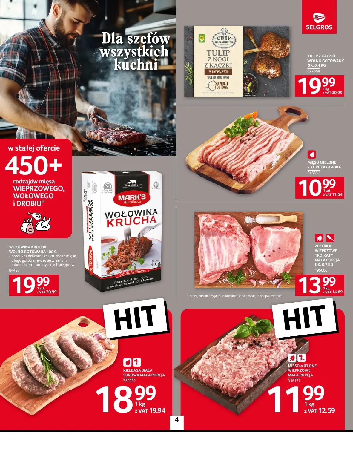 gazetka promocyjna SELGROS Oferta Spożywcza - Strona 4