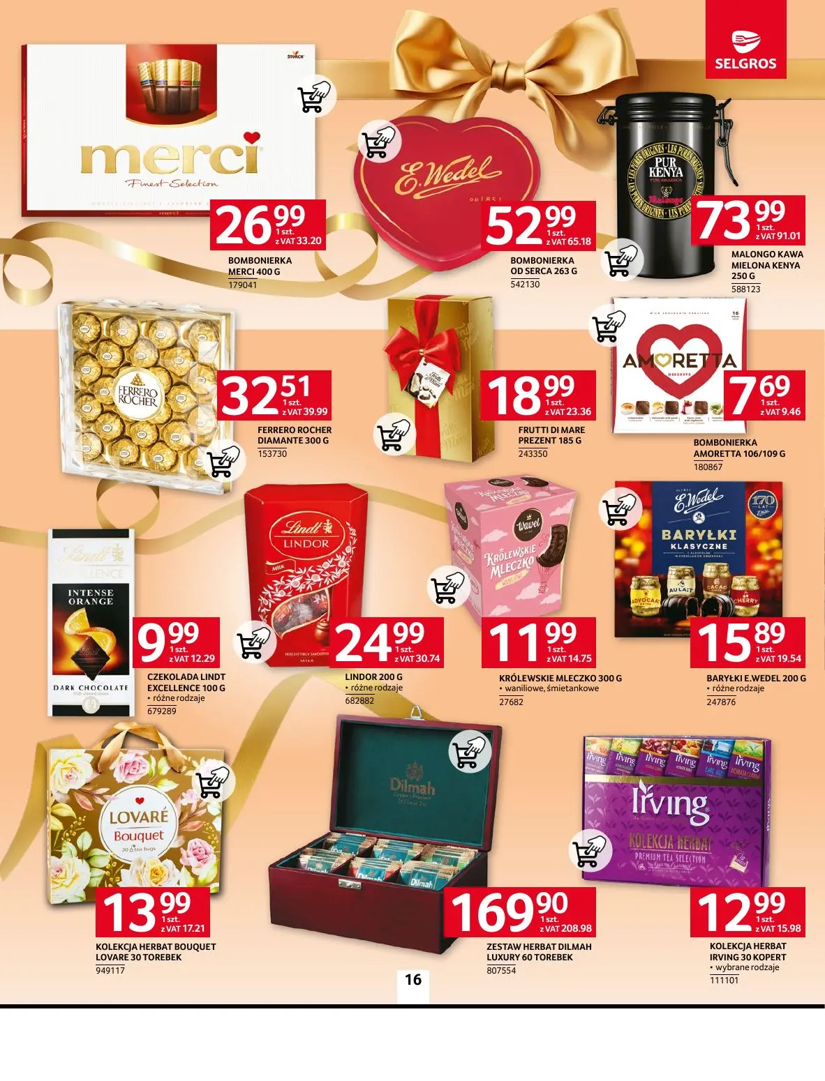 gazetka promocyjna SELGROS Oferta Spożywcza - Strona 16