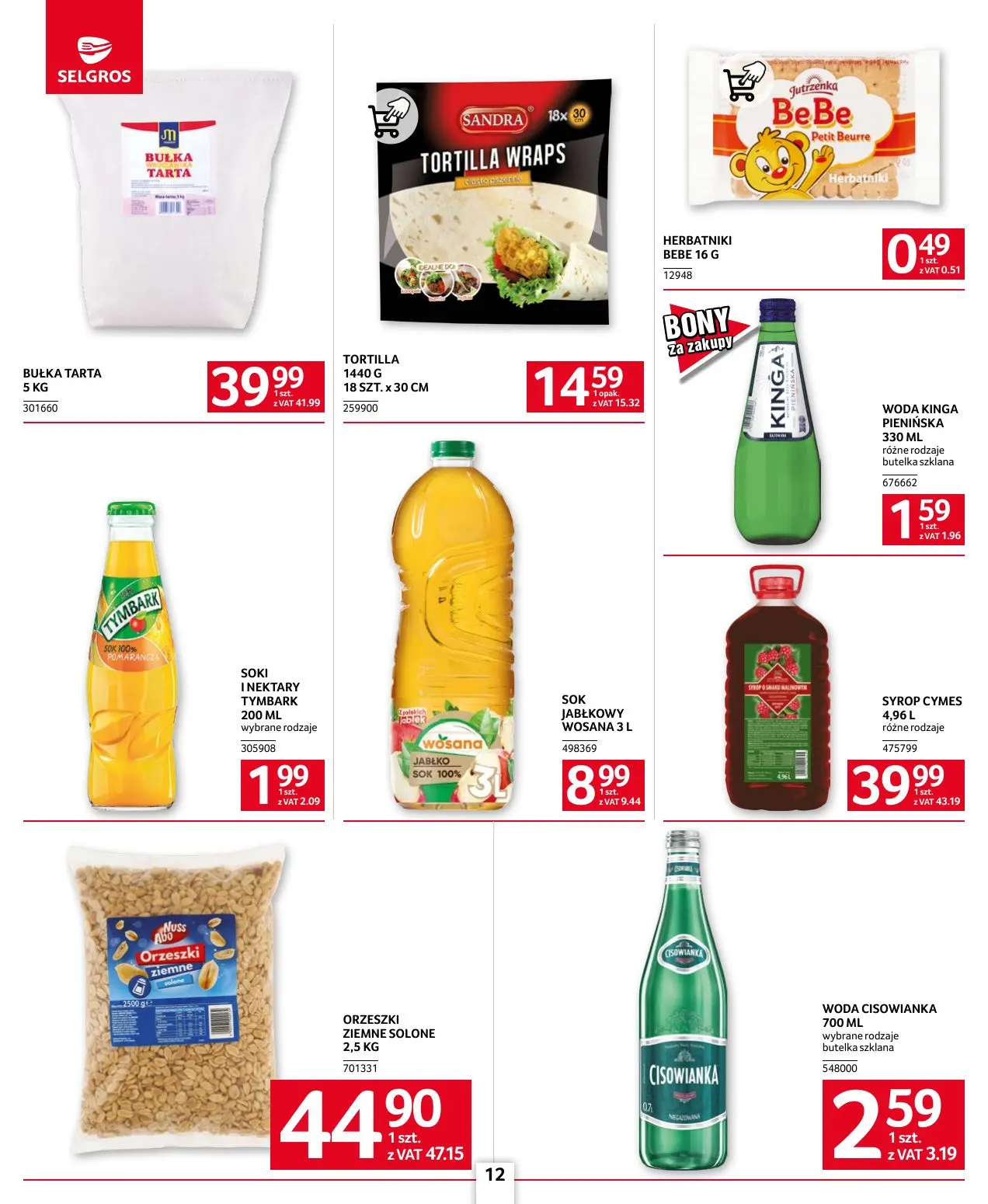 gazetka promocyjna SELGROS Oferta dla gastronomii - Strona 12