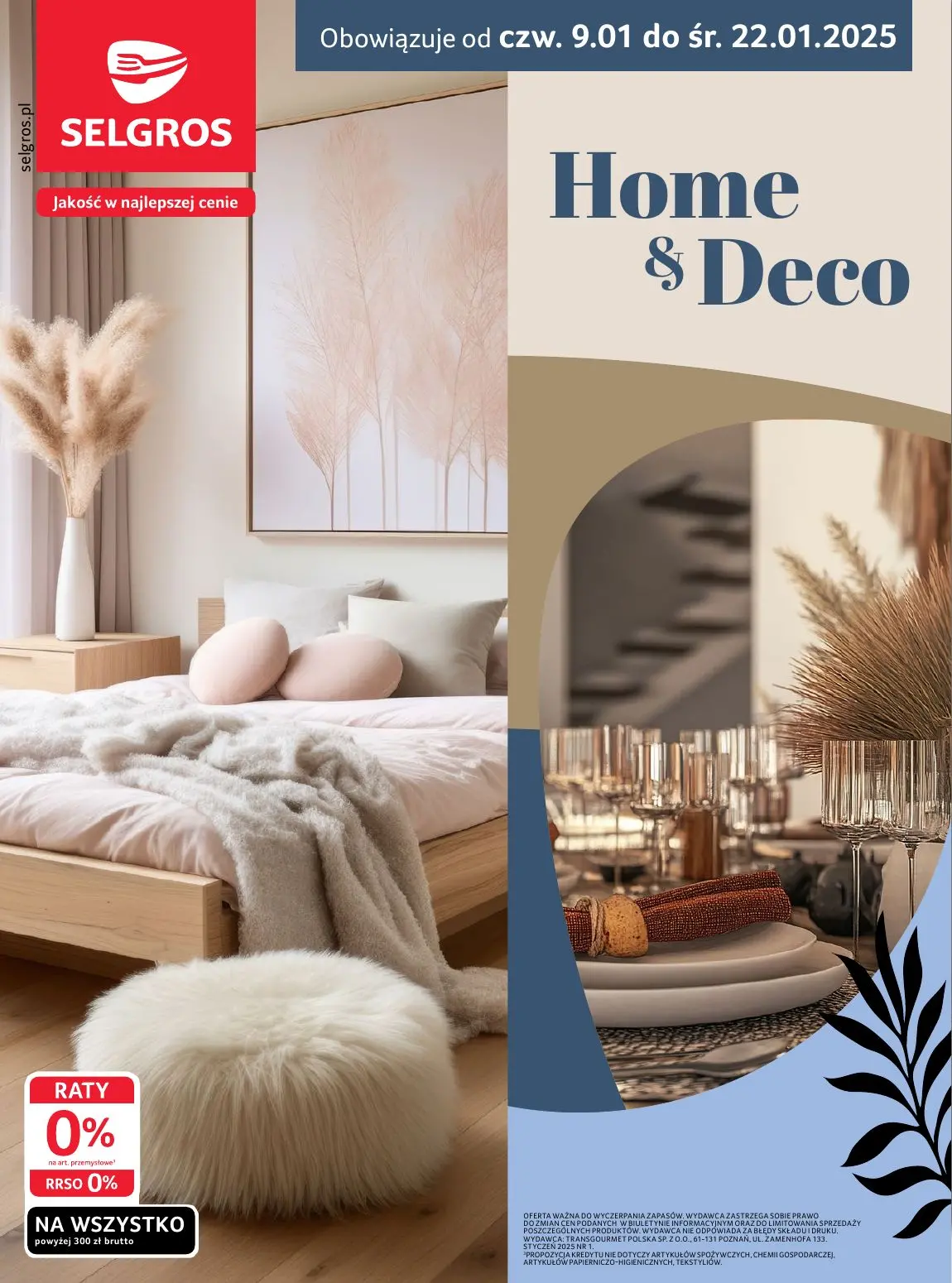 gazetka promocyjna SELGROS Katalog Home&Deco - Strona 1