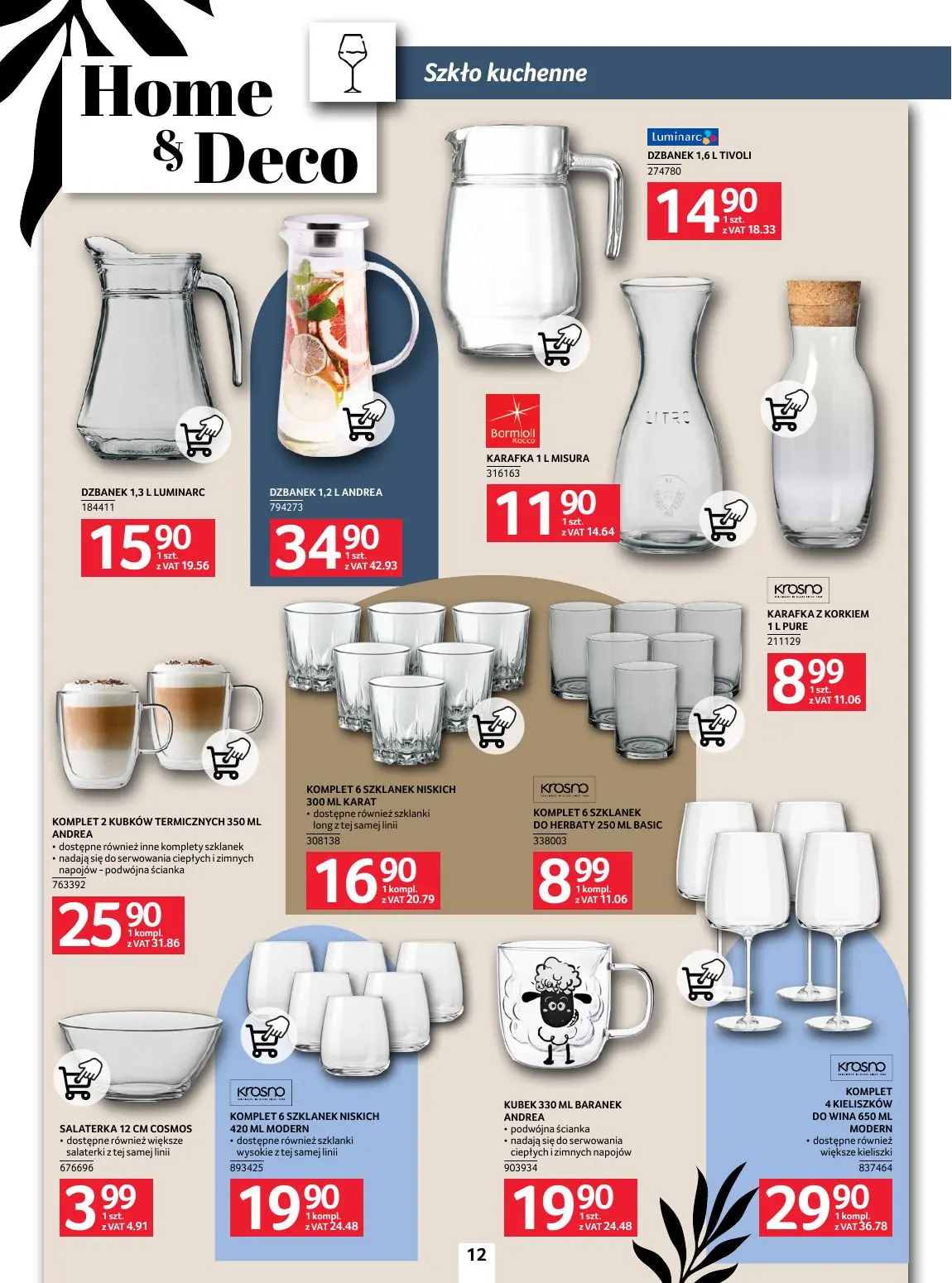 gazetka promocyjna SELGROS Katalog Home&Deco - Strona 12