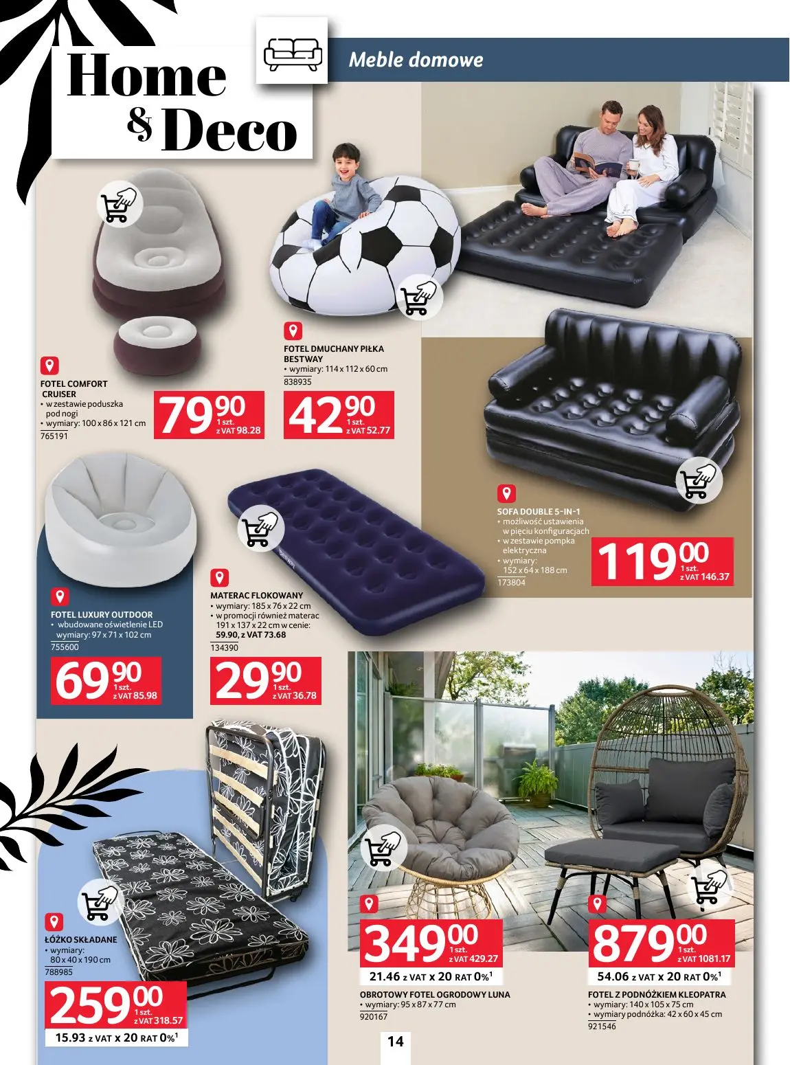 gazetka promocyjna SELGROS Katalog Home&Deco - Strona 14