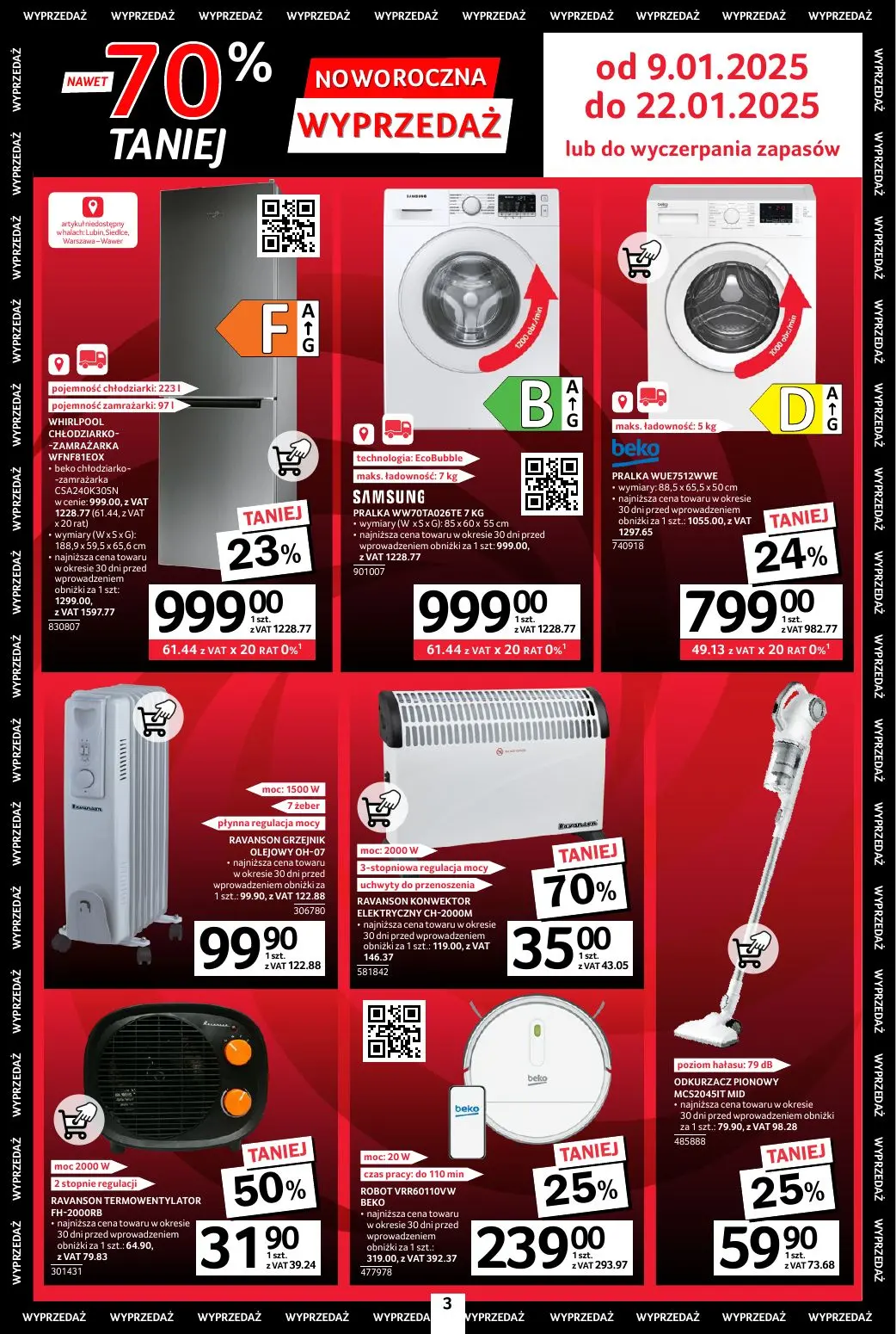 gazetka promocyjna SELGROS Katalog Wyprzedaż Artykułów Przemysłowych - Strona 3