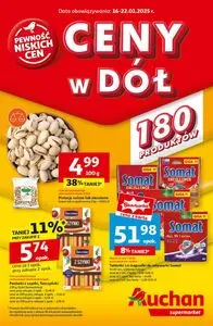 Gazetka promocyjna Auchan Supermarket, ważna od 2025-01-16 do 2025-01-22.