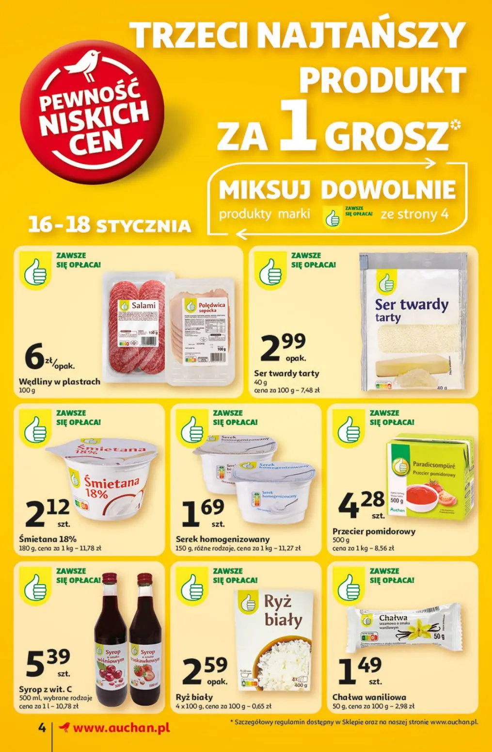 gazetka promocyjna Auchan Supermarket Ceny w dół - Strona 6