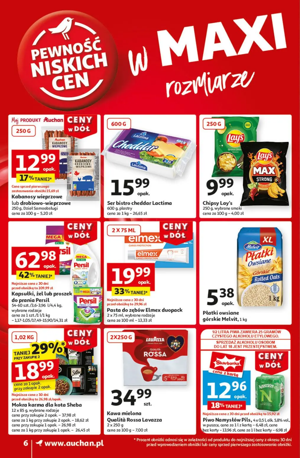 gazetka promocyjna Auchan Supermarket Ceny w dół - Strona 8