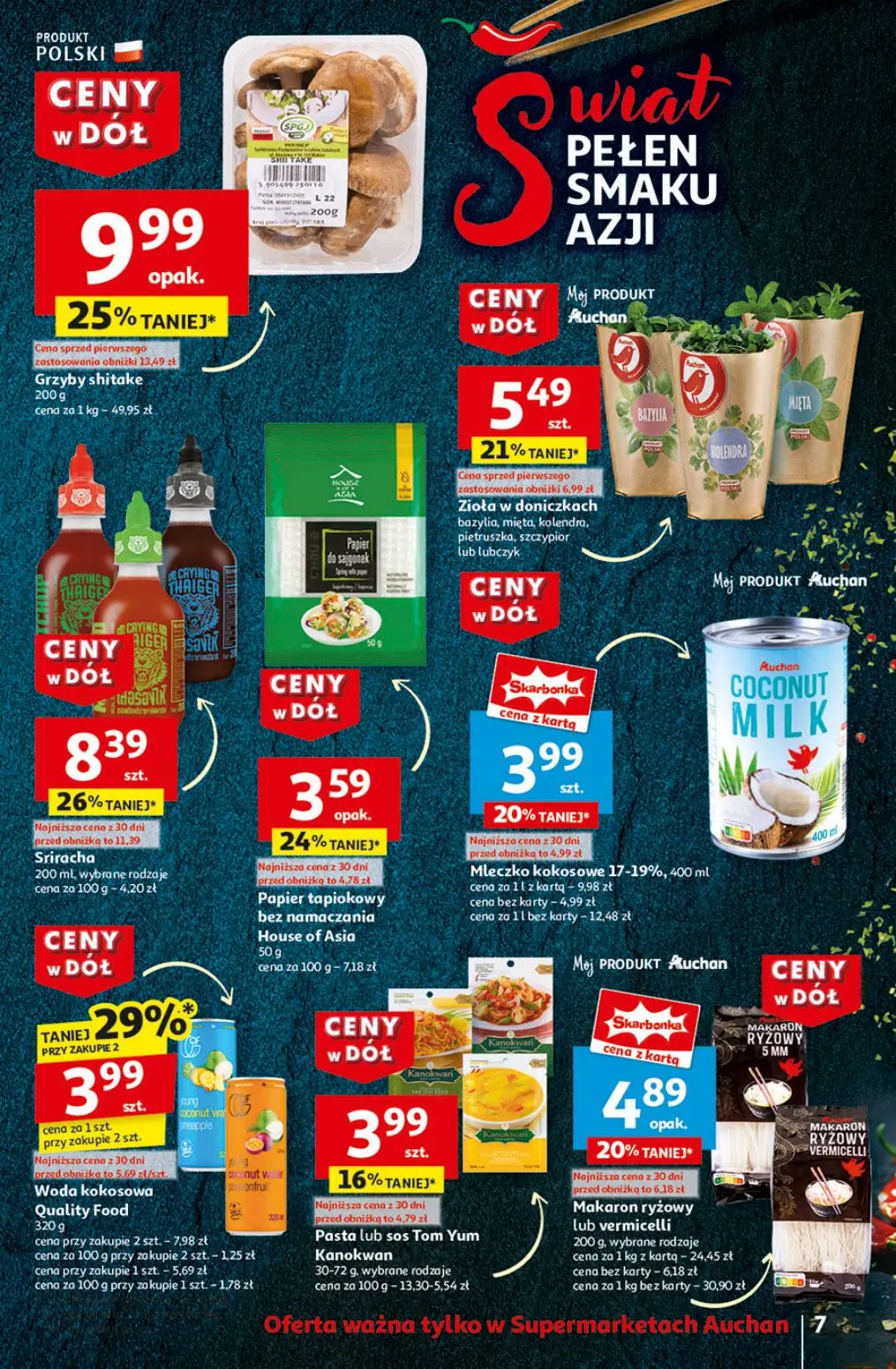 gazetka promocyjna Auchan Supermarket Ceny w dół - Strona 9