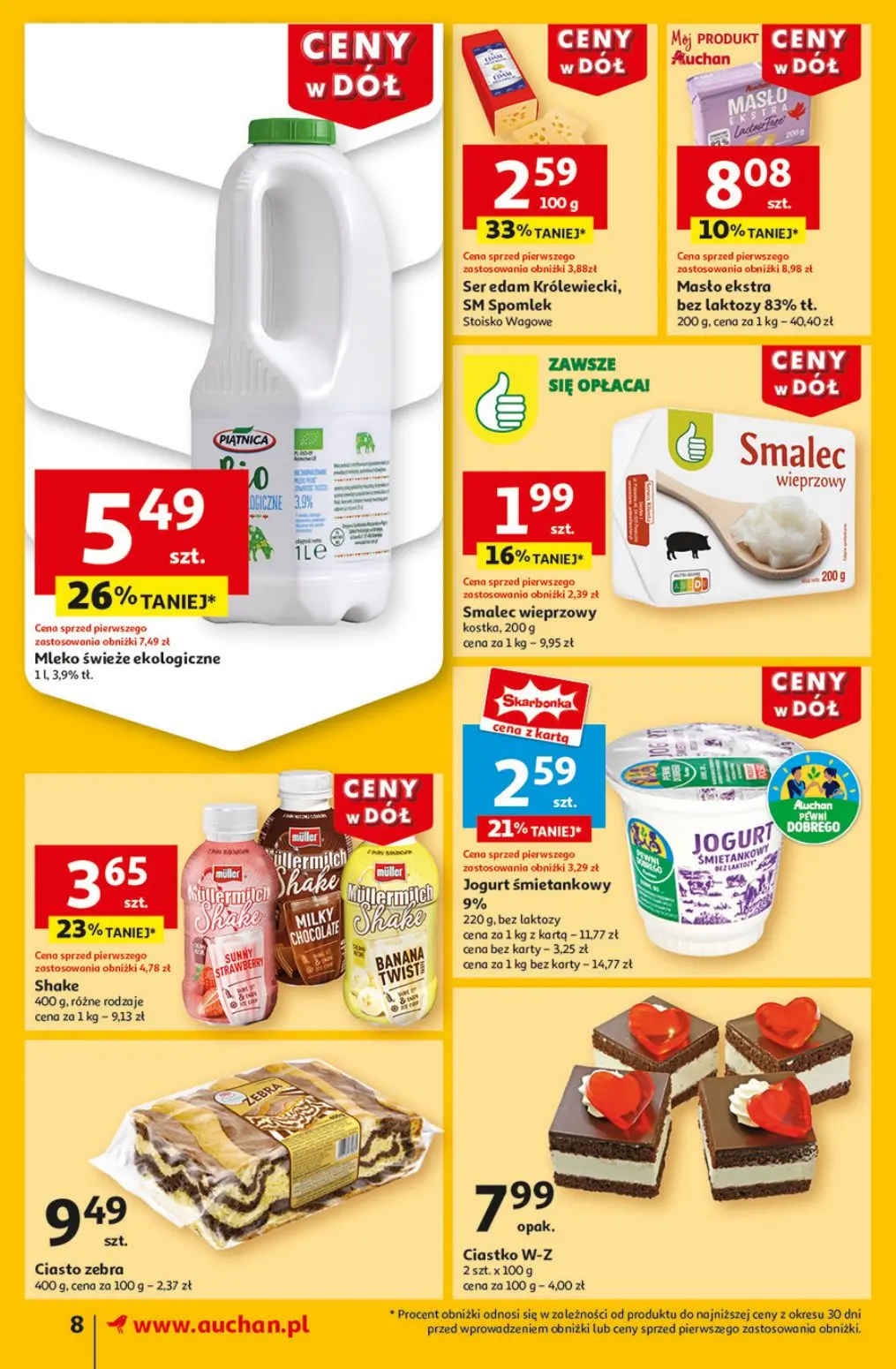 gazetka promocyjna Auchan Supermarket Ceny w dół - Strona 10