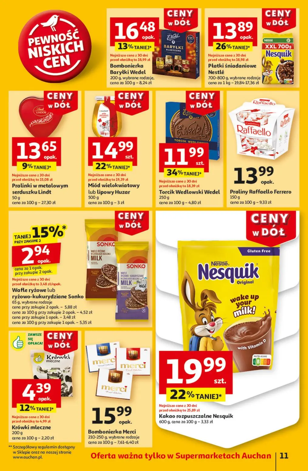 gazetka promocyjna Auchan Supermarket Ceny w dół - Strona 13