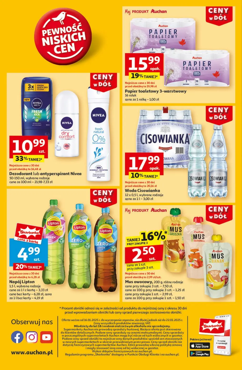 gazetka promocyjna Auchan Supermarket Ceny w dół - Strona 14