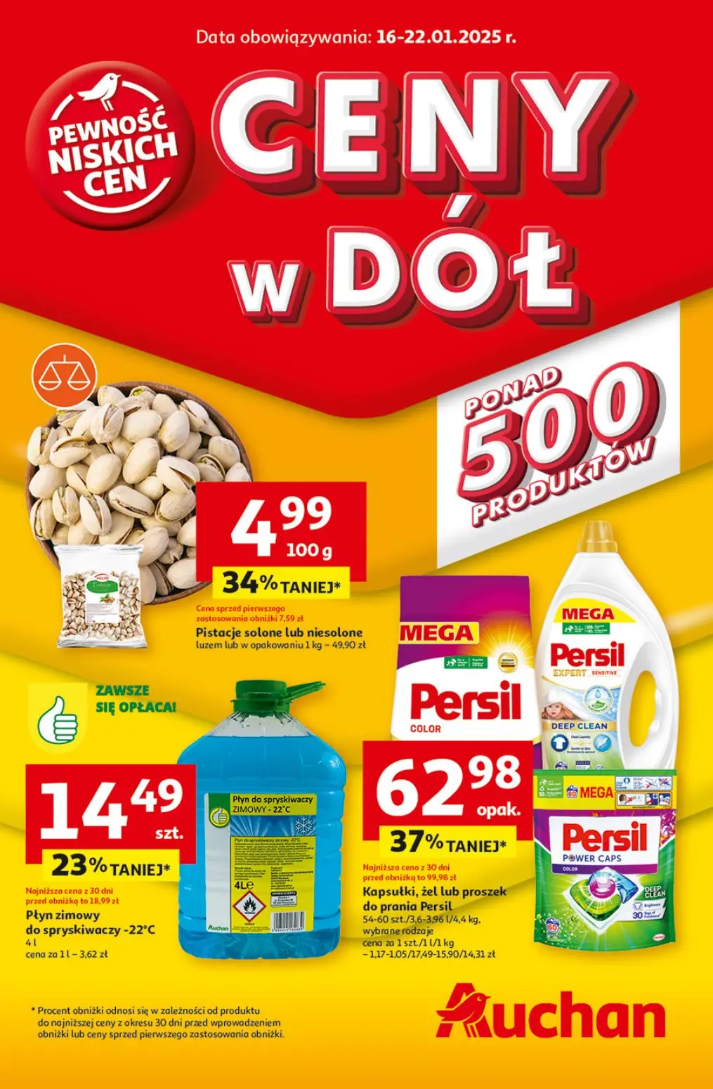 gazetka promocyjna Auchan Ceny w dół - Strona 1