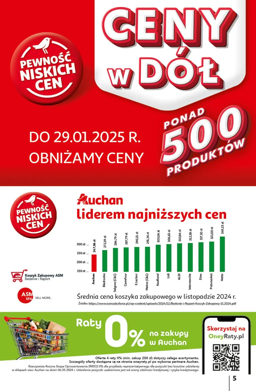 gazetka promocyjna Auchan Ceny w dół - Strona 5