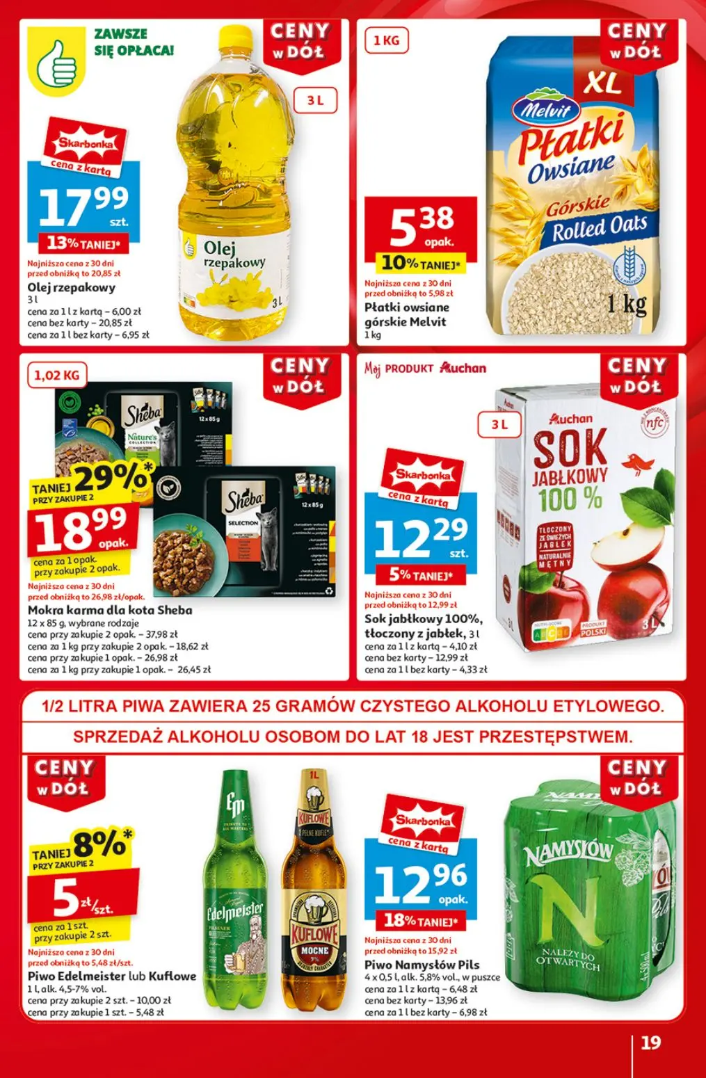 gazetka promocyjna Auchan Ceny w dół - Strona 21