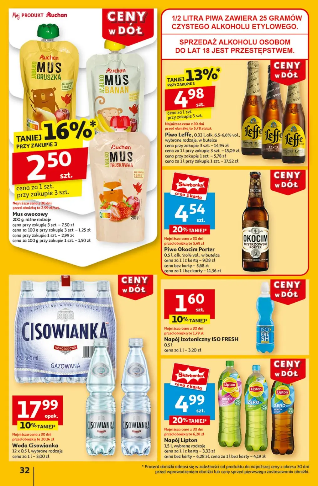 gazetka promocyjna Auchan Ceny w dół - Strona 34