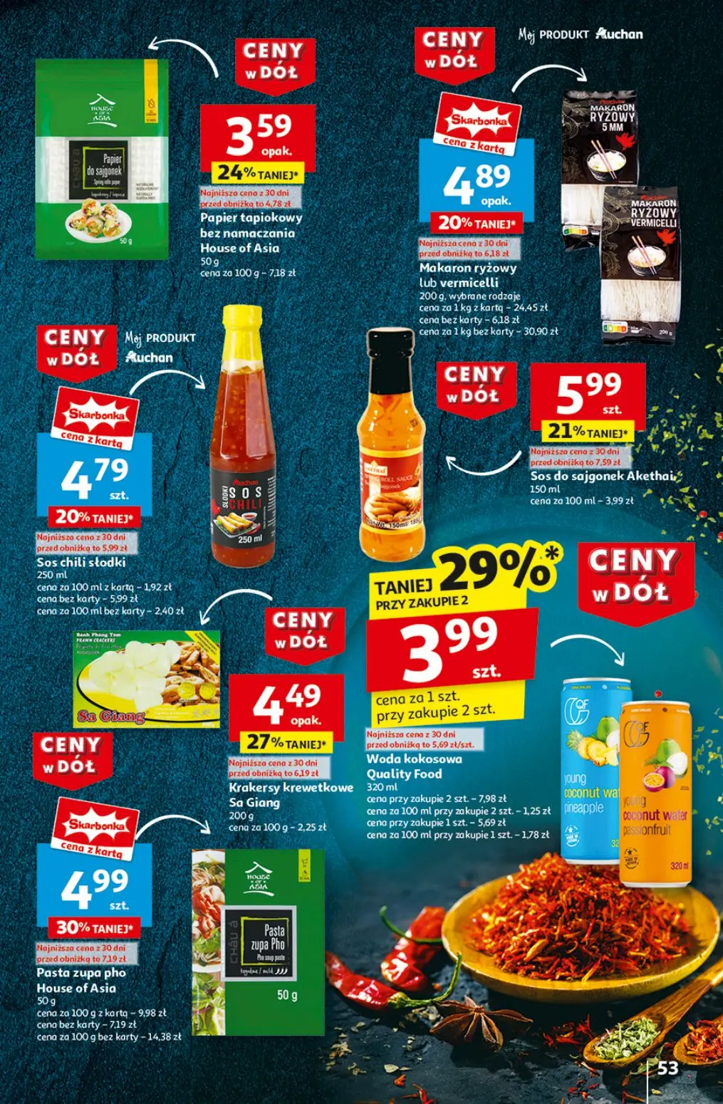 gazetka promocyjna Auchan Ceny w dół - Strona 61