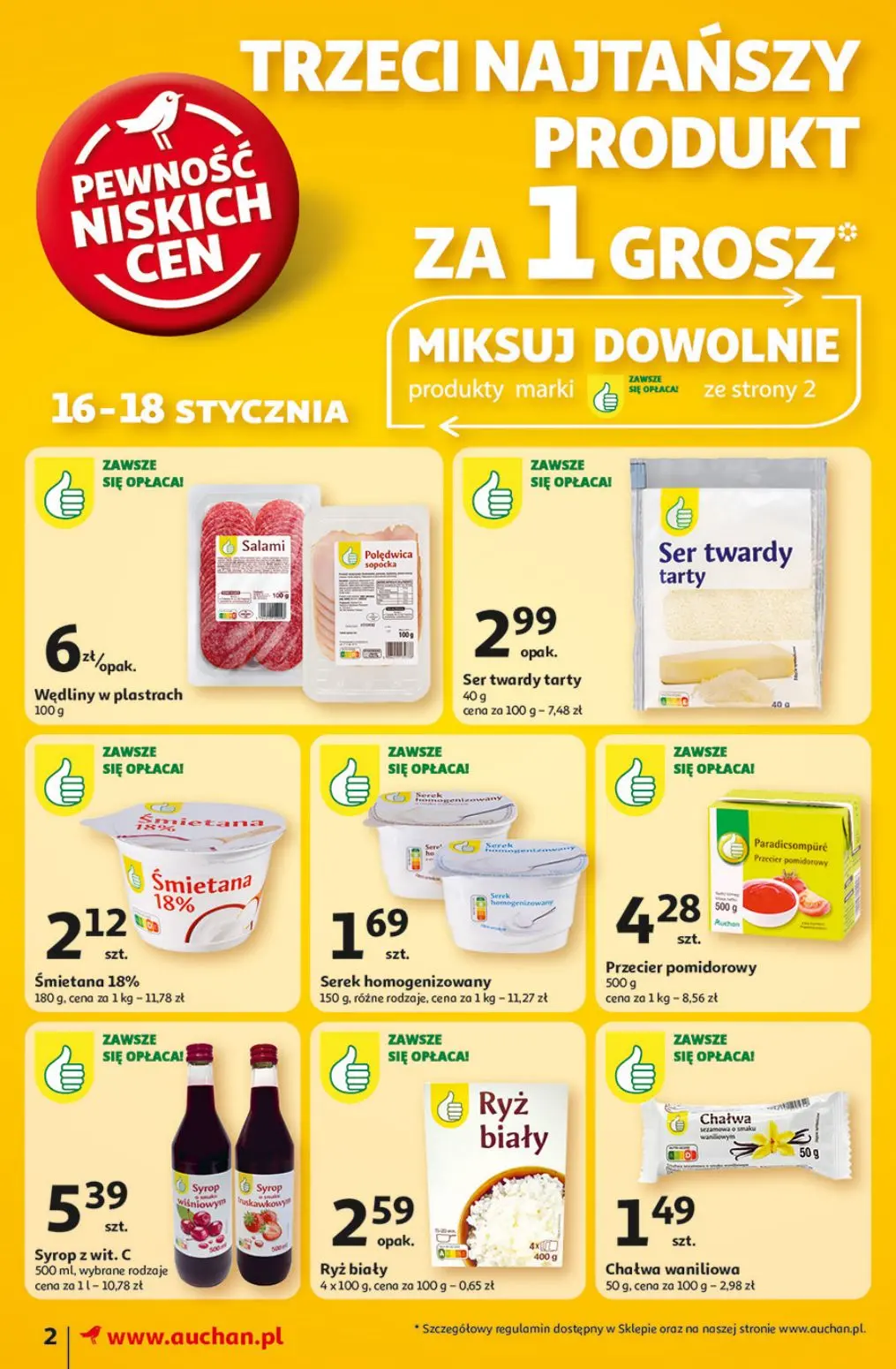 gazetka promocyjna Moje Auchan Ceny w dół - Strona 2