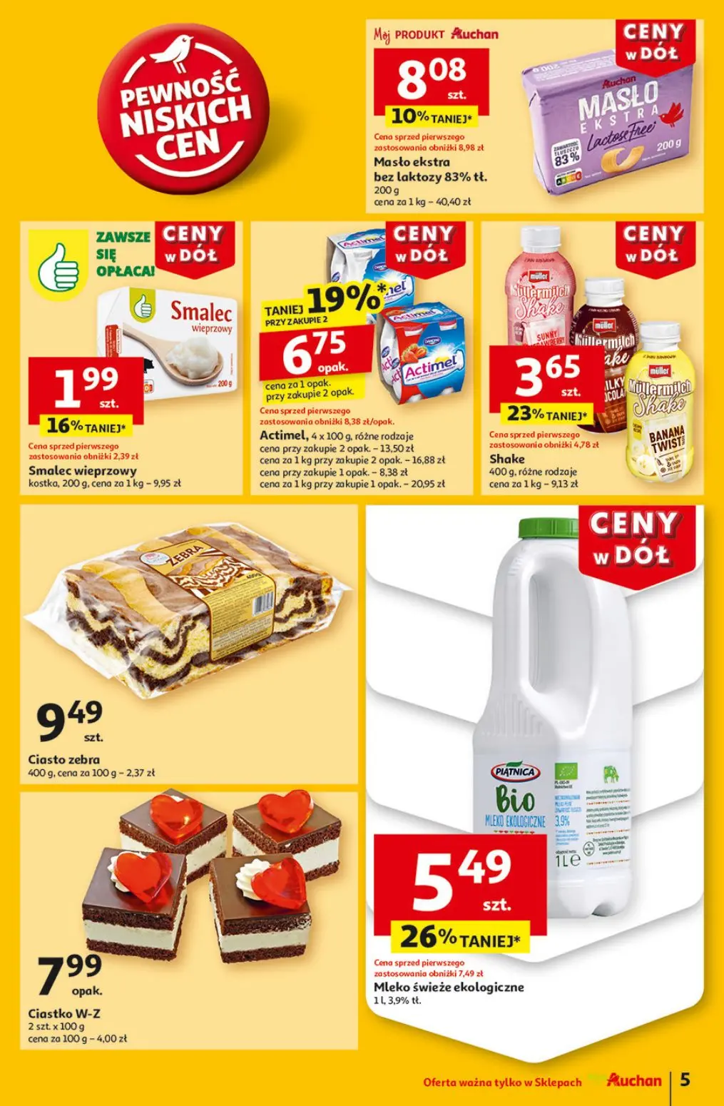 gazetka promocyjna Moje Auchan Ceny w dół - Strona 7