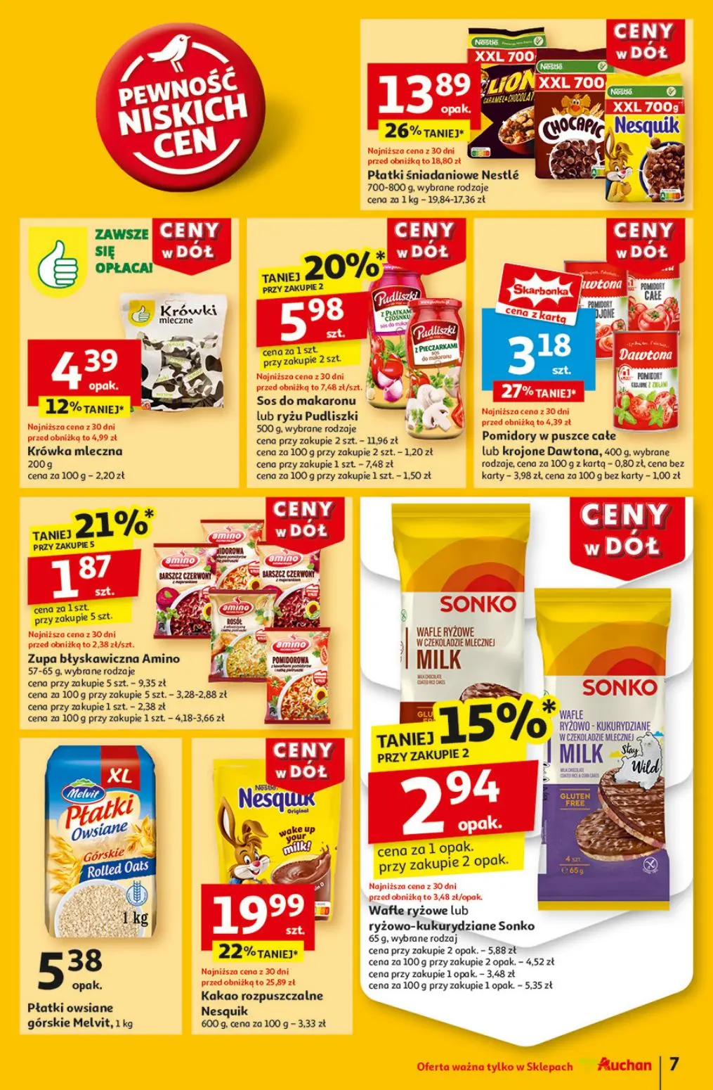 gazetka promocyjna Moje Auchan Ceny w dół - Strona 9