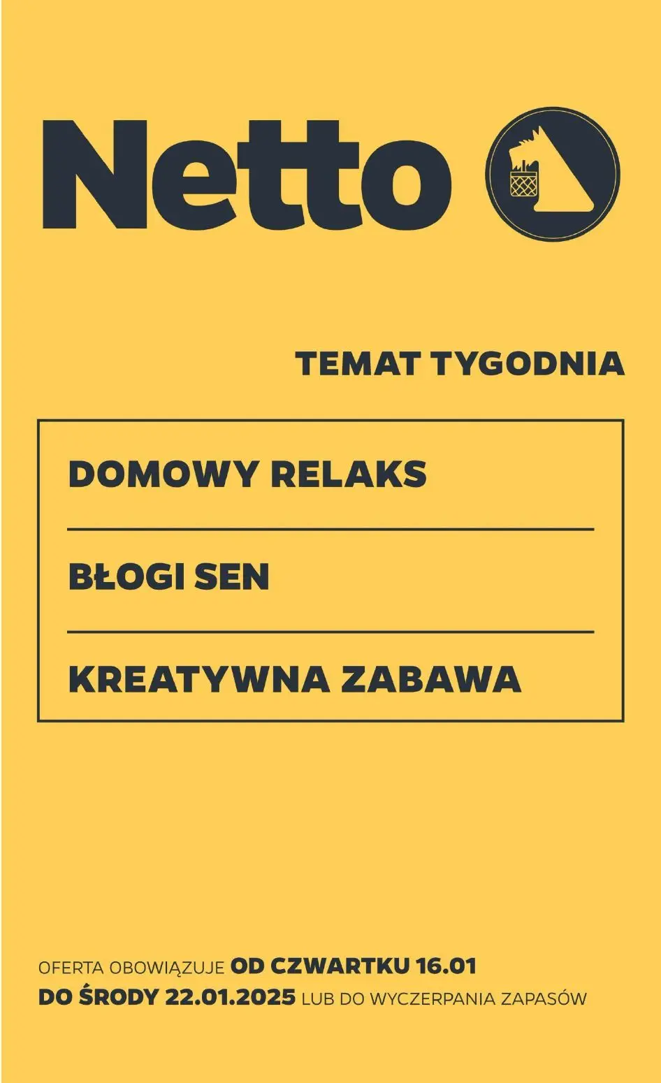 gazetka promocyjna NETTO Domowy relaks - Strona 1