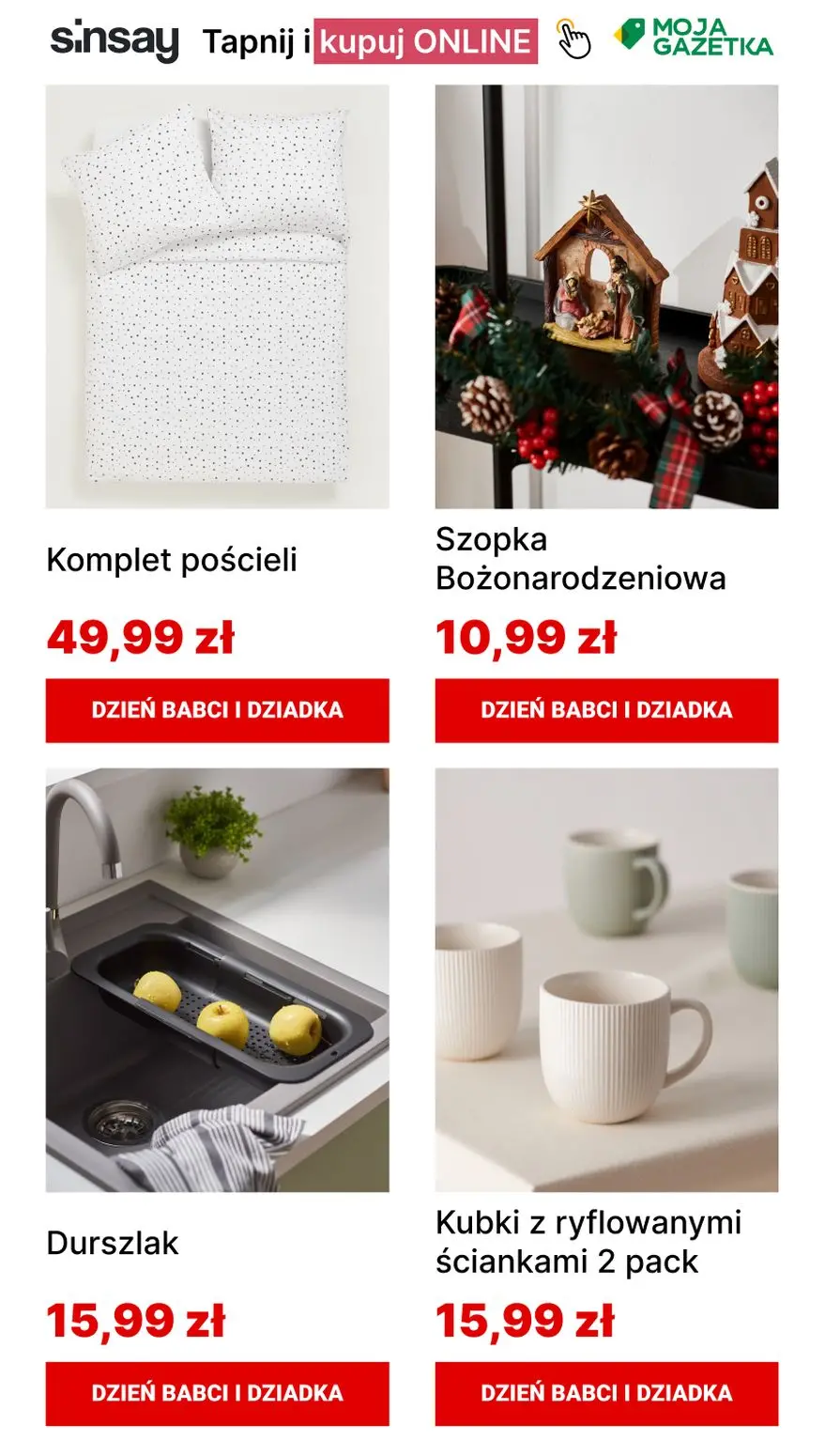 gazetka promocyjna Sinsay Dzień Babci i Dziadka 👵👴 - Strona 2