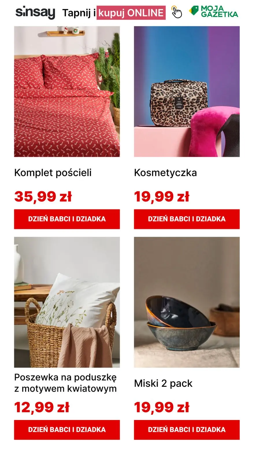 gazetka promocyjna Sinsay Dzień Babci i Dziadka 👵👴 - Strona 5